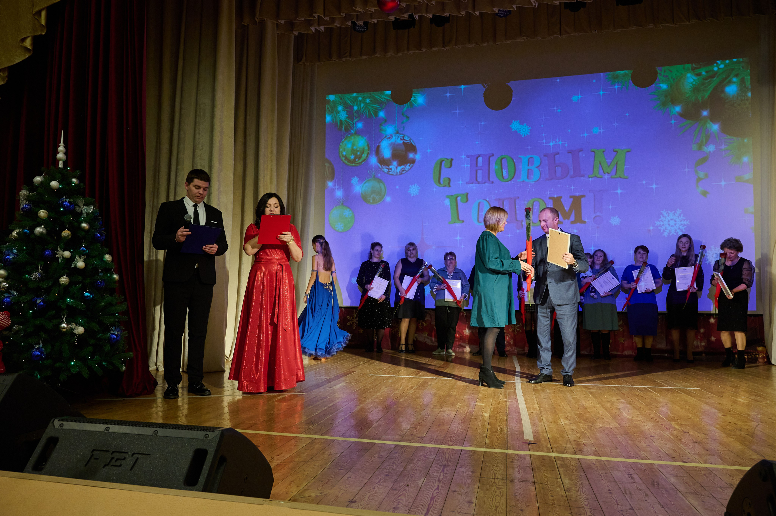 Новогодний концерт. Жизнь курорта Кабардинка в фотографиях