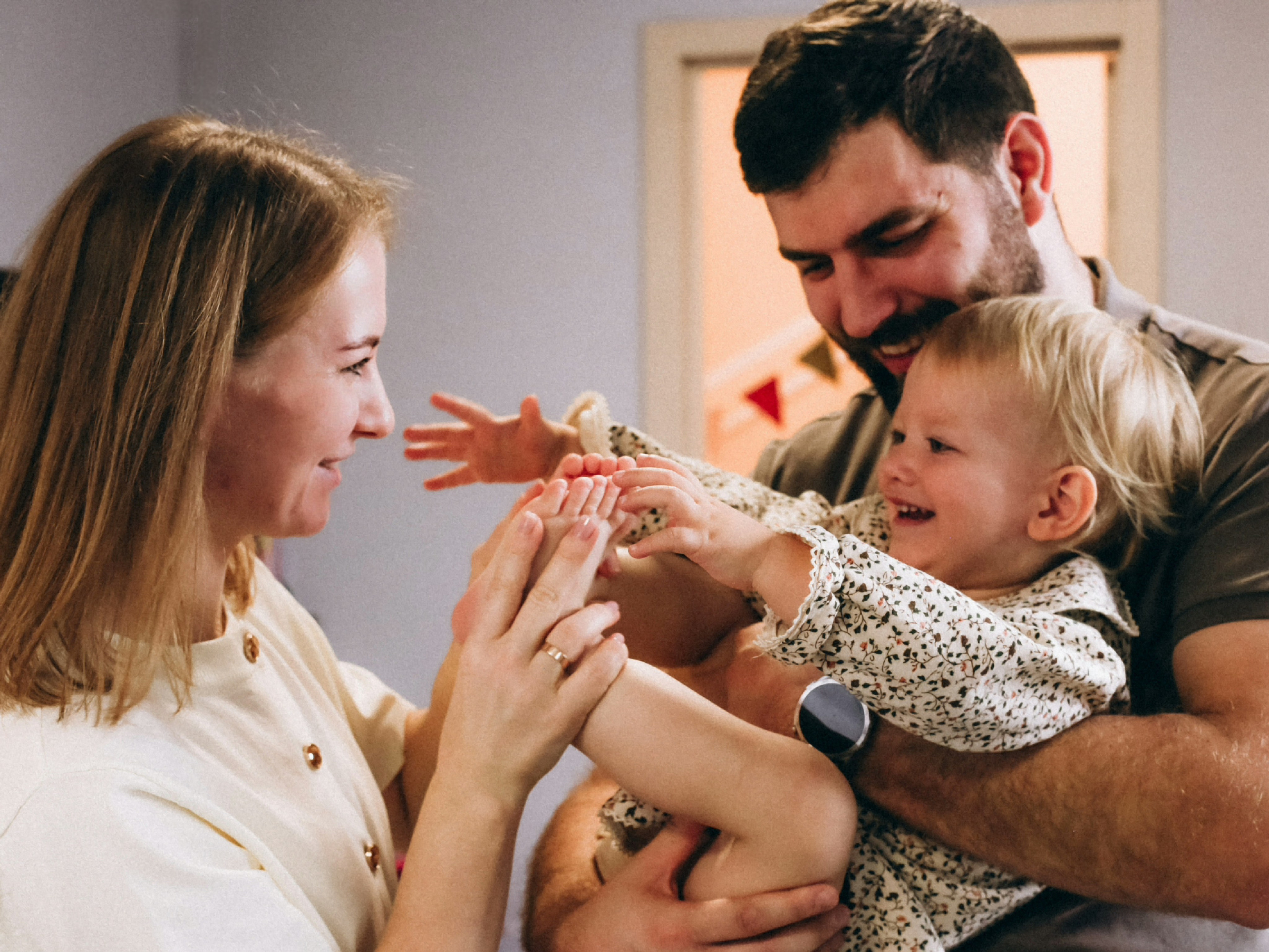 Илья, Ольга и Варенька. Детский и семейный фотограф в Твери Анастасия Соловьева