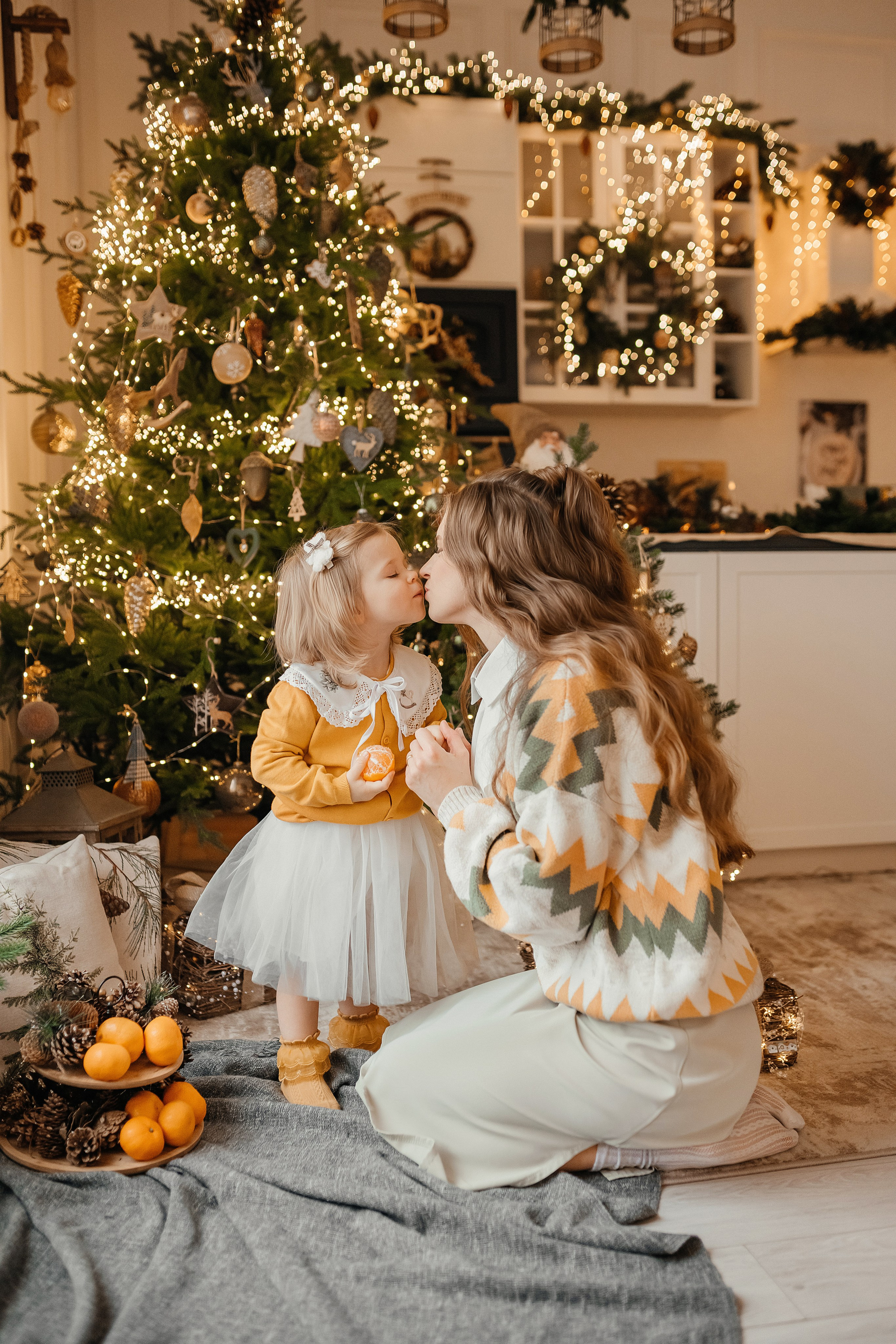 Новогодний мандарин. Свадебный, семейный и детский фотограф в Москве и области