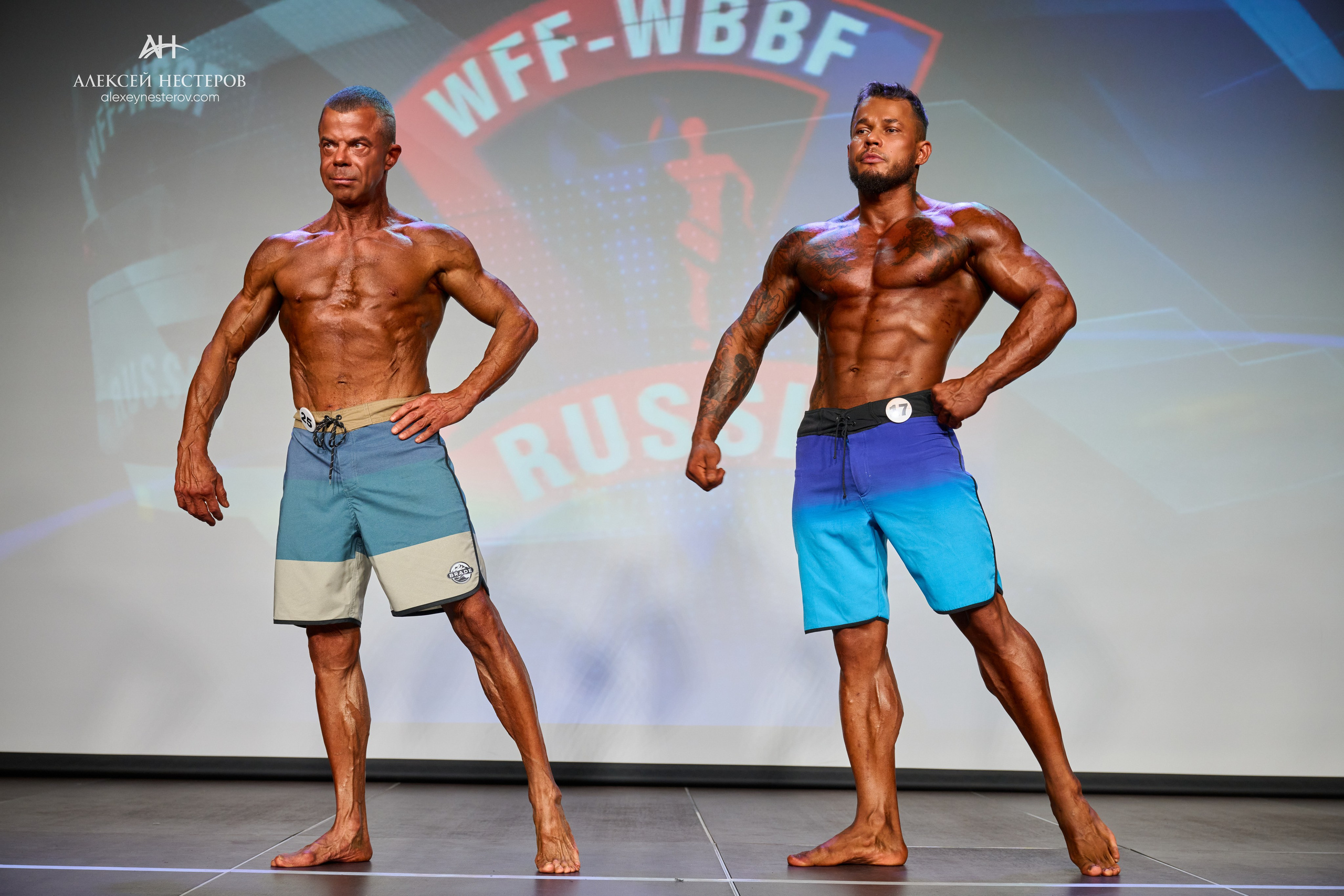 Фото с турнира «Прометей 2, WFF-WBBF Russia» 26 октября 2025. Спортивный фитнес фотограф Алексей Нестеров