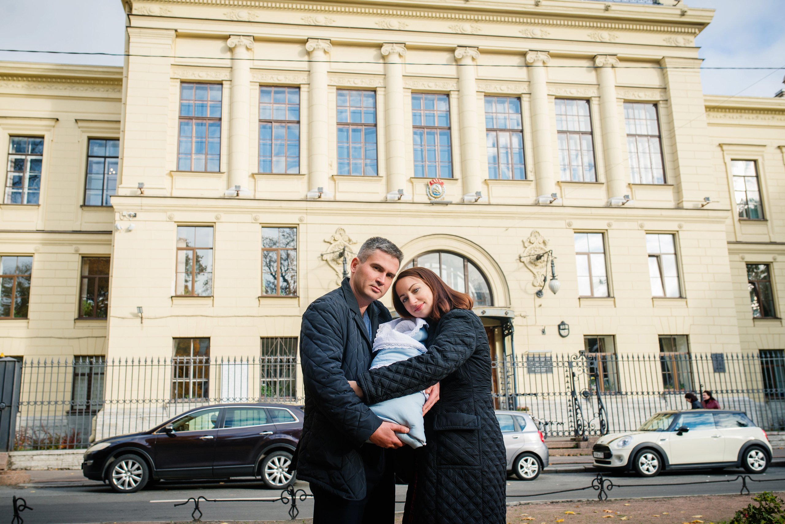 Выписка из роддома. Семейный и детский фотограф в Санкт-Петербурге Анна Бубнова