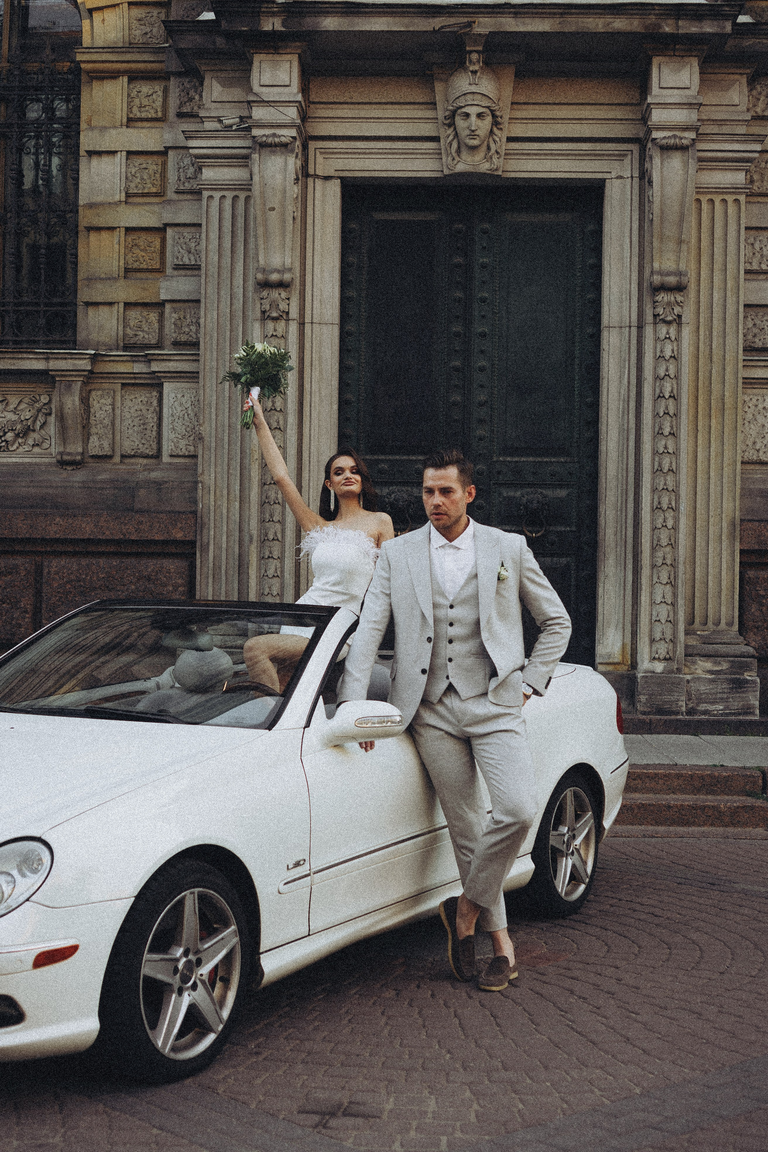 Свадебная сьемка у академии Штиглица. Профессиональный фотограф, Санкт-Петербург — Виктория Богомолова