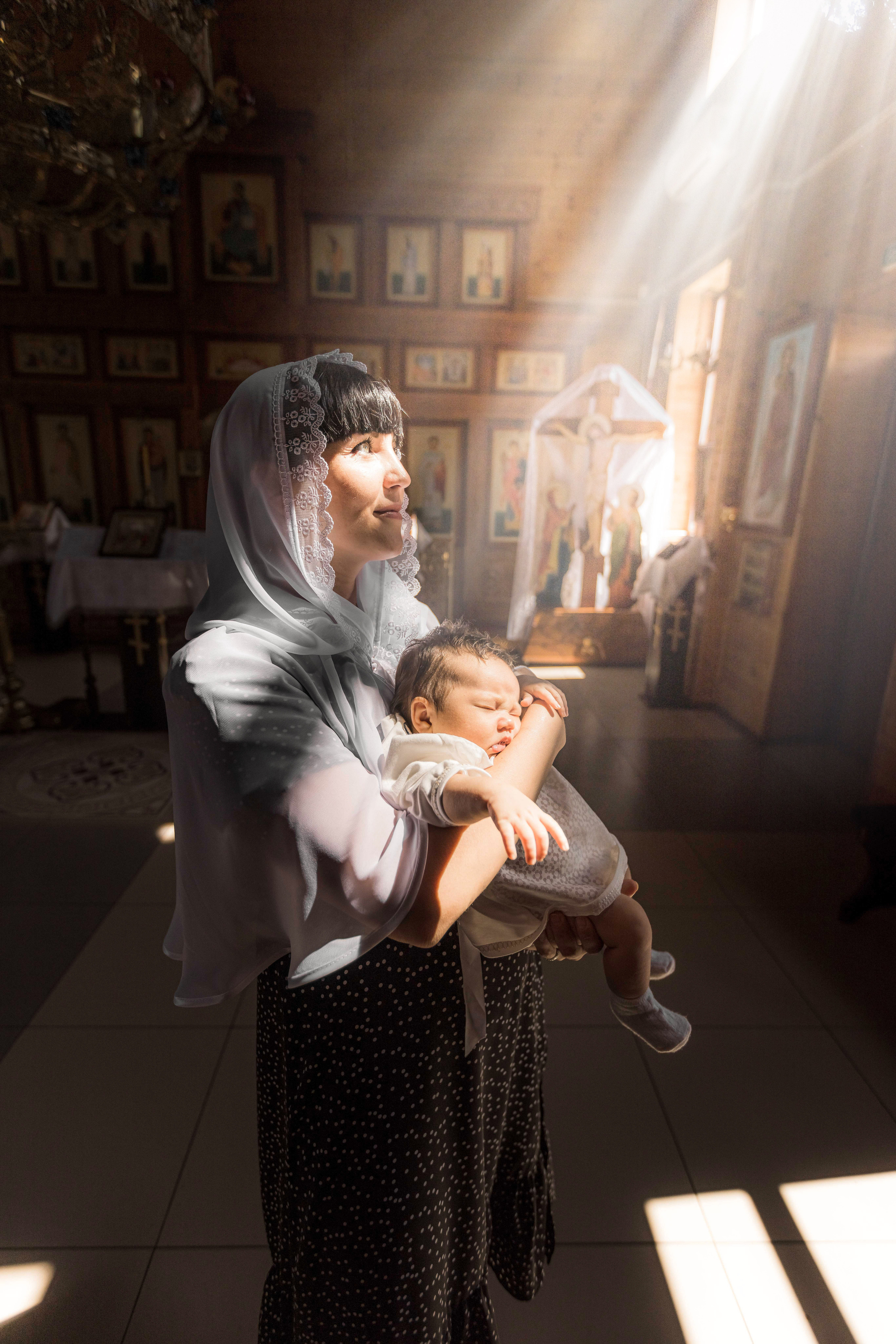 Крещение Валерии. Свадебный, семейный и детский фотограф в Алексеевке Анастасия Ковальчу