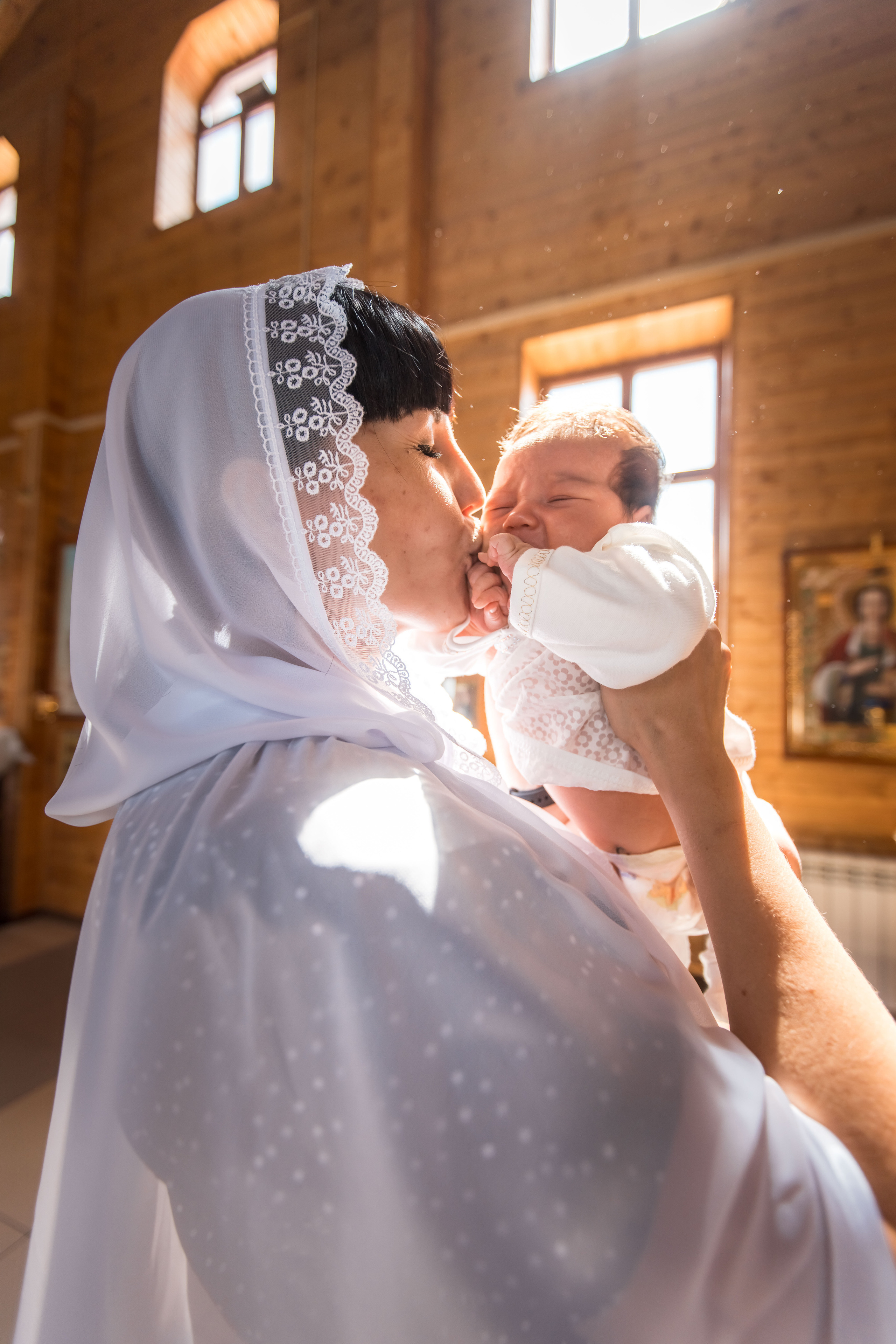 Крещение Валерии. Свадебный, семейный и детский фотограф в Алексеевке Анастасия Ковальчу