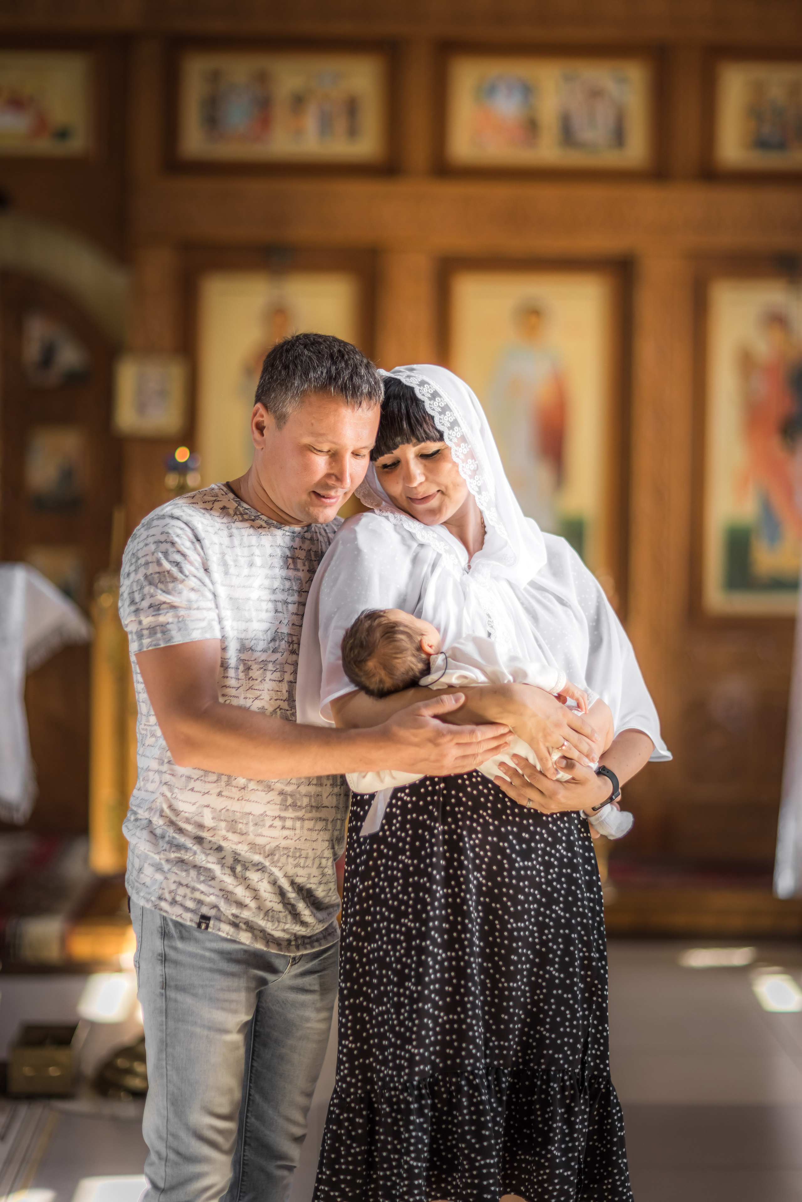 Крещение Валерии. Свадебный, семейный и детский фотограф в Алексеевке Анастасия Ковальчу
