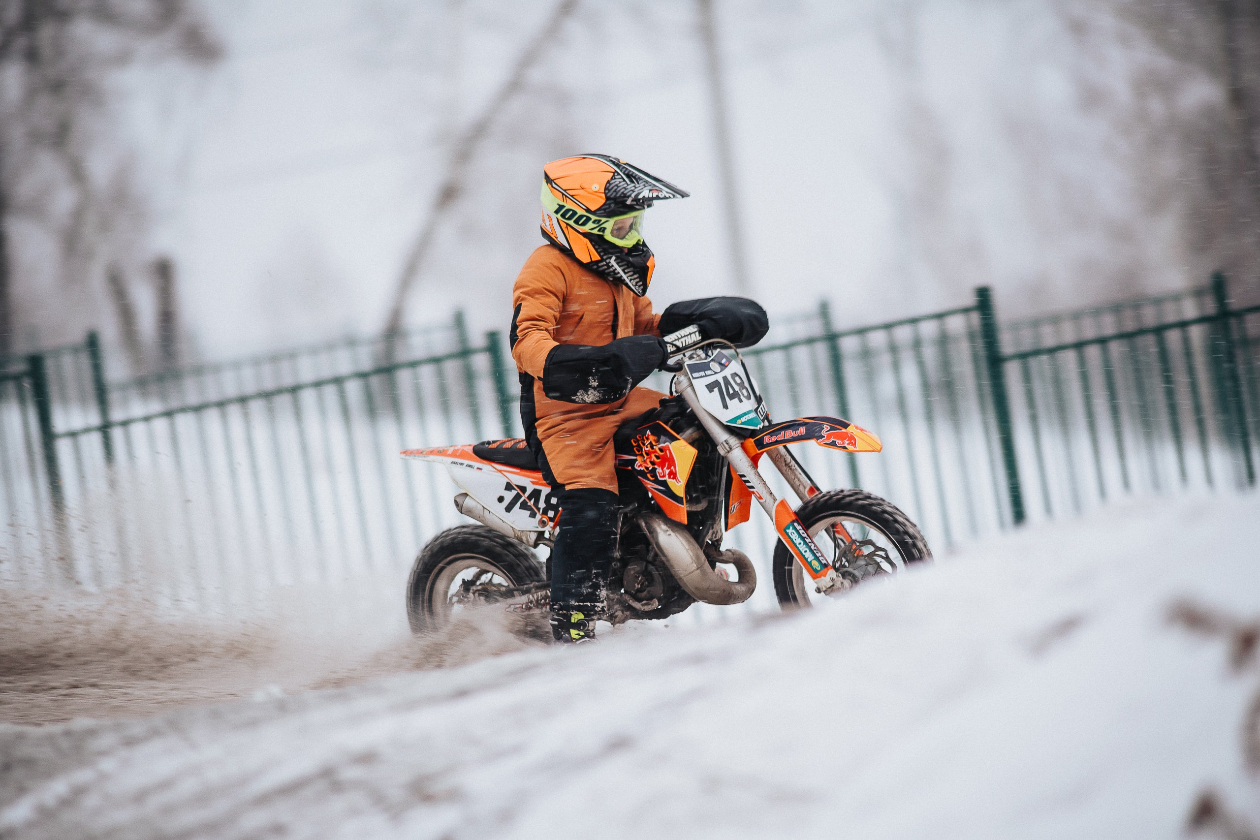 29.12.2024 — Праздничная тренировка на мотоциклетной трассе Люскус. Репортажный фотограф в Кемерово
