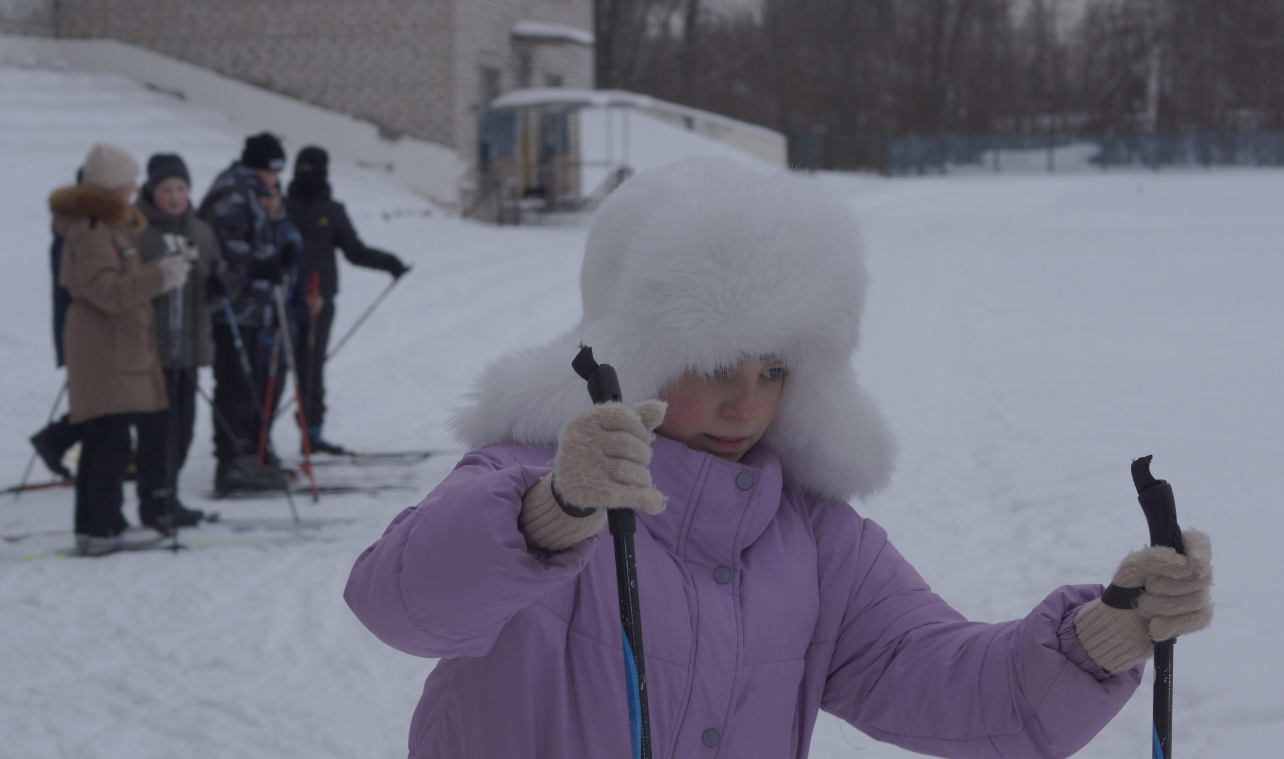 2026 февраль школа 36 Переборы День здоровья. Городок на Волге