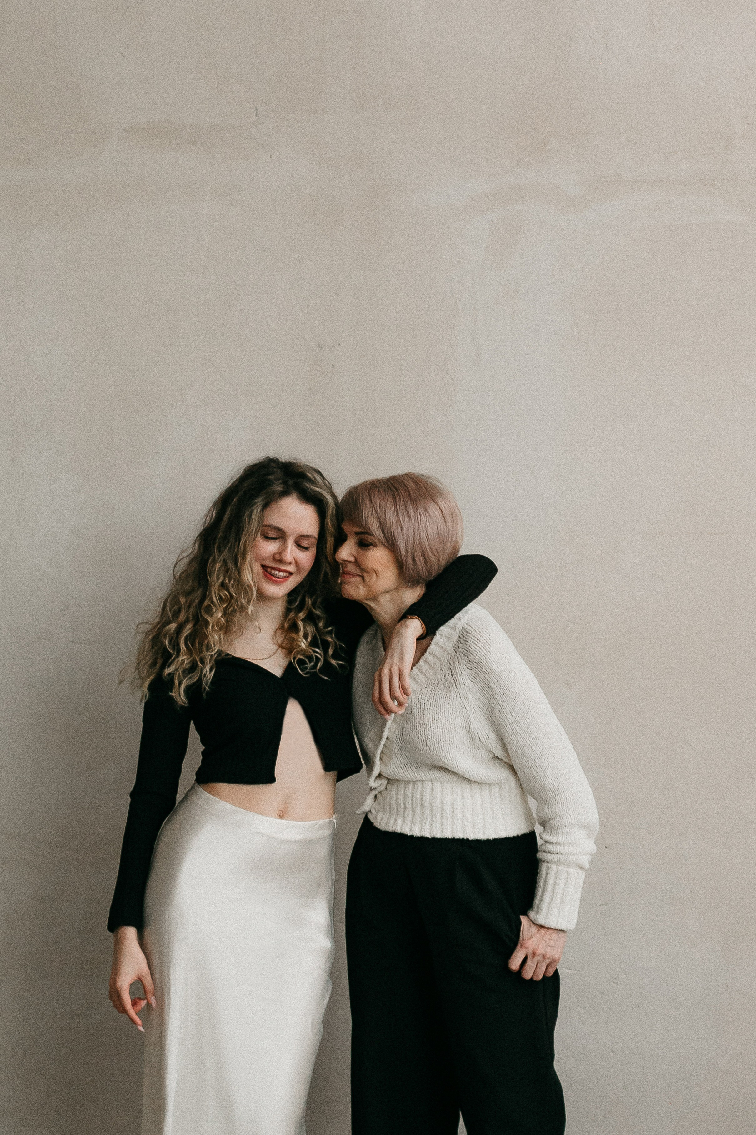 Даша с мамой