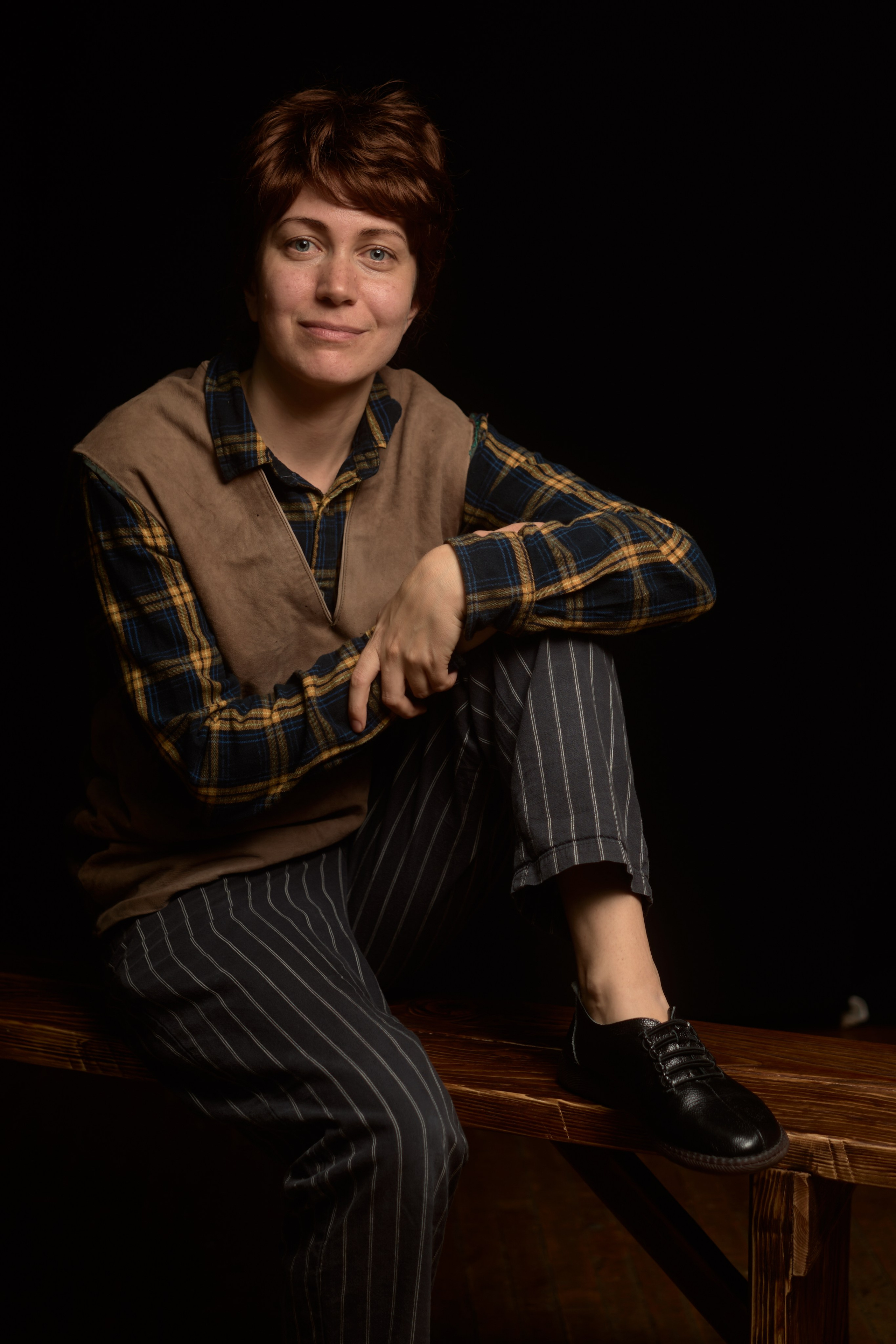 Герои спектакля «Сельские жители» театральной студии «Стихия» под руководством актрисы театра и кино Елены Медведевой. Фотограф Женя Пашкина