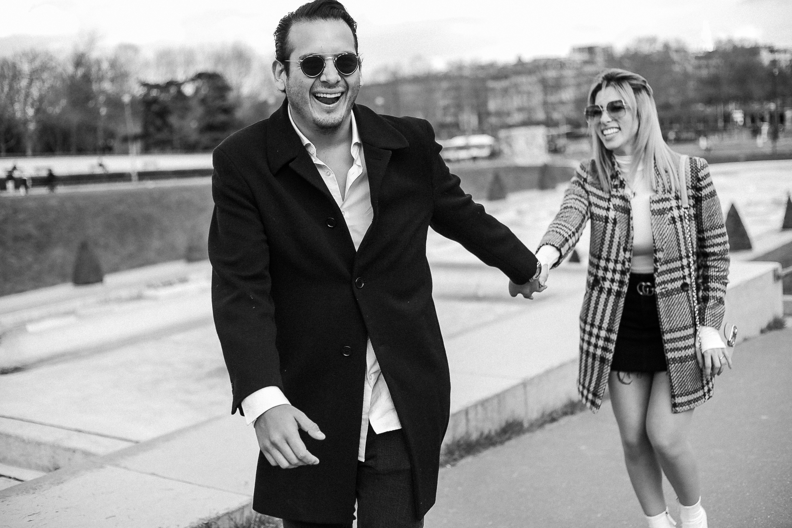 Lovestory для пары в Париже. Фотограф Москва