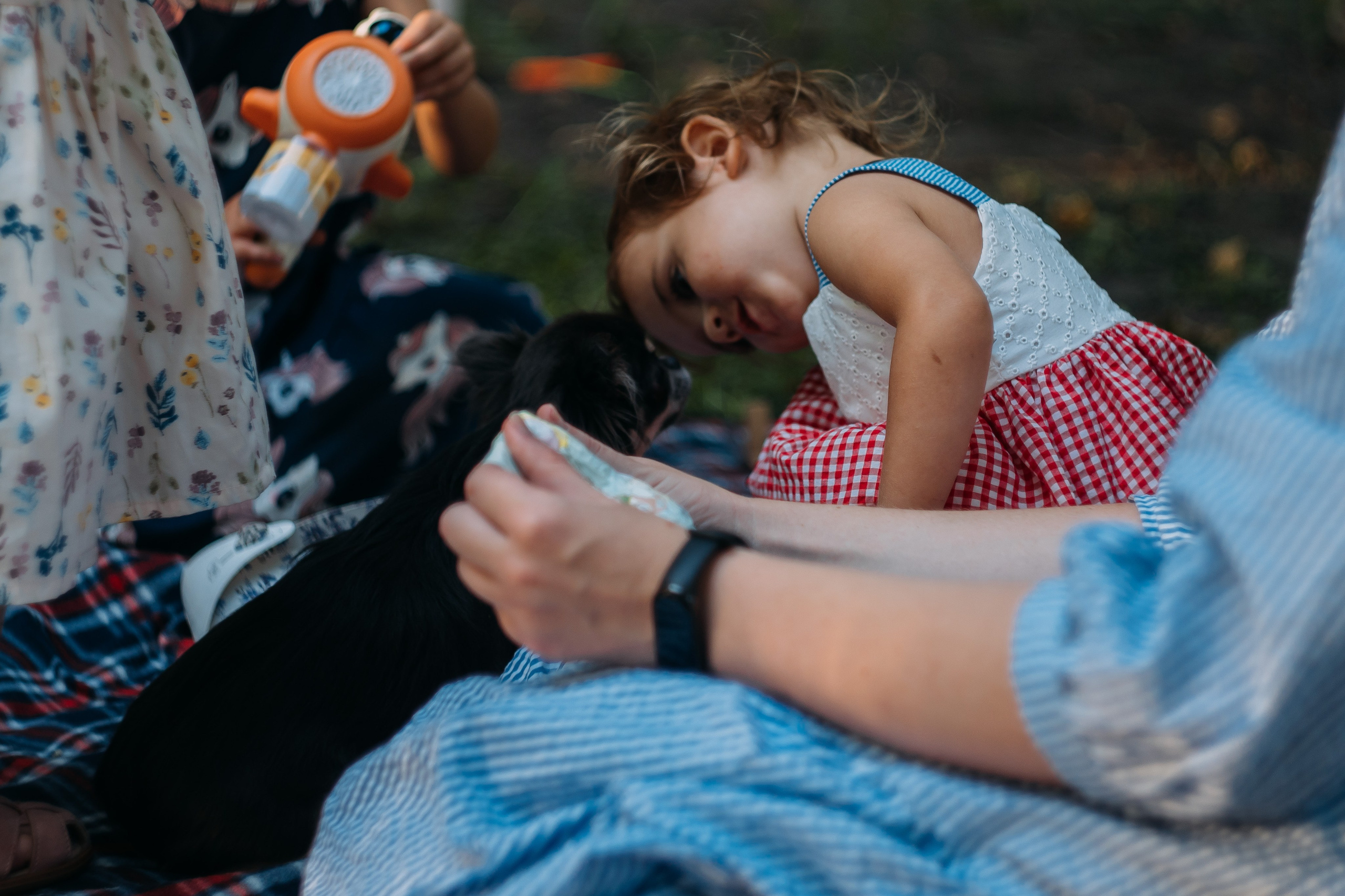 День рождения: пикник в парке. Семейный и детский фотограф в Москве