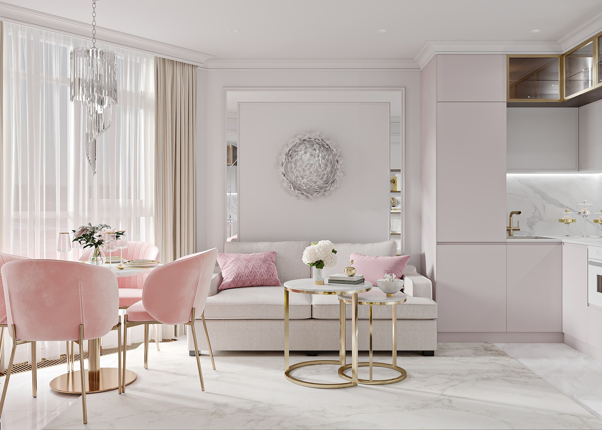 ЖК СОКОЛЬНИКИ. Irina Balykina — Interior 3D Visualisation