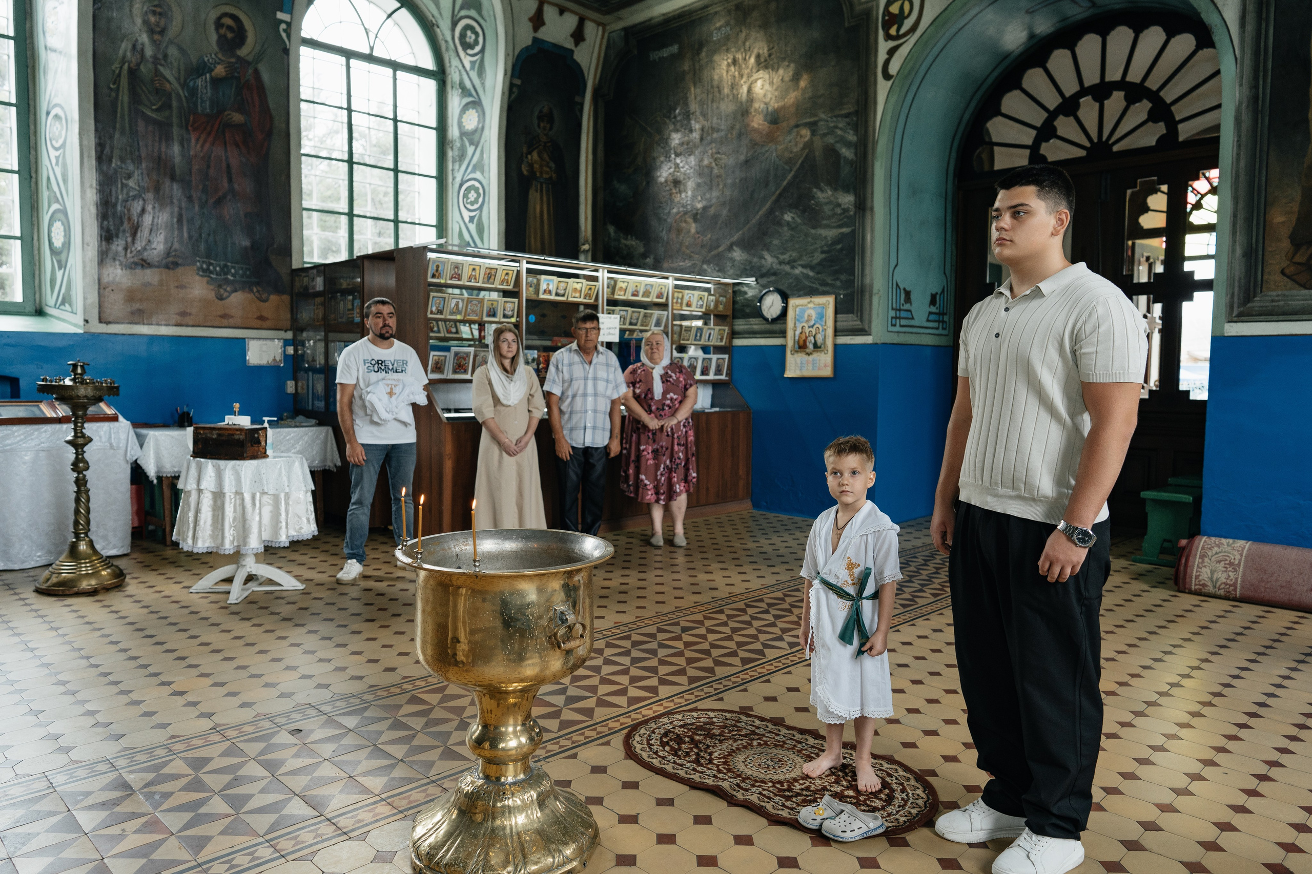 Крещение Никиты