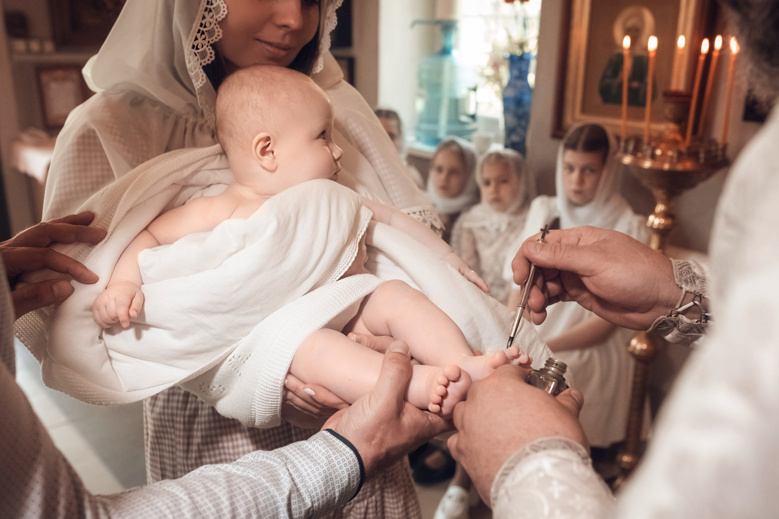 Крещение Василисы (Влады). Съемка Таинств Крещения Венчания, детские и семейные съемки в Пензе