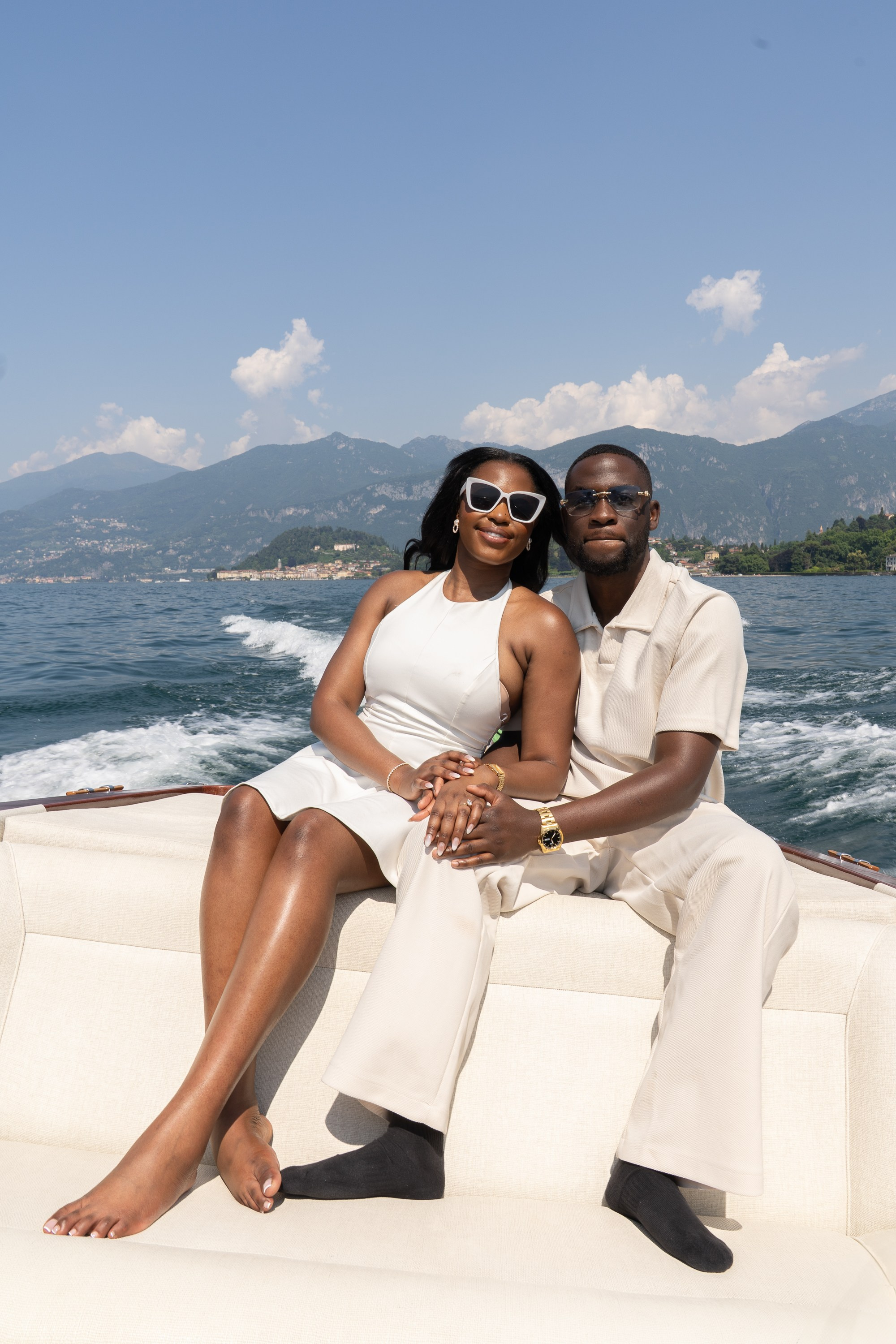 Tishane & Fiance. Maria Anistratova | Destination Photographer, Videographer & Drone Pilot — Lake Como