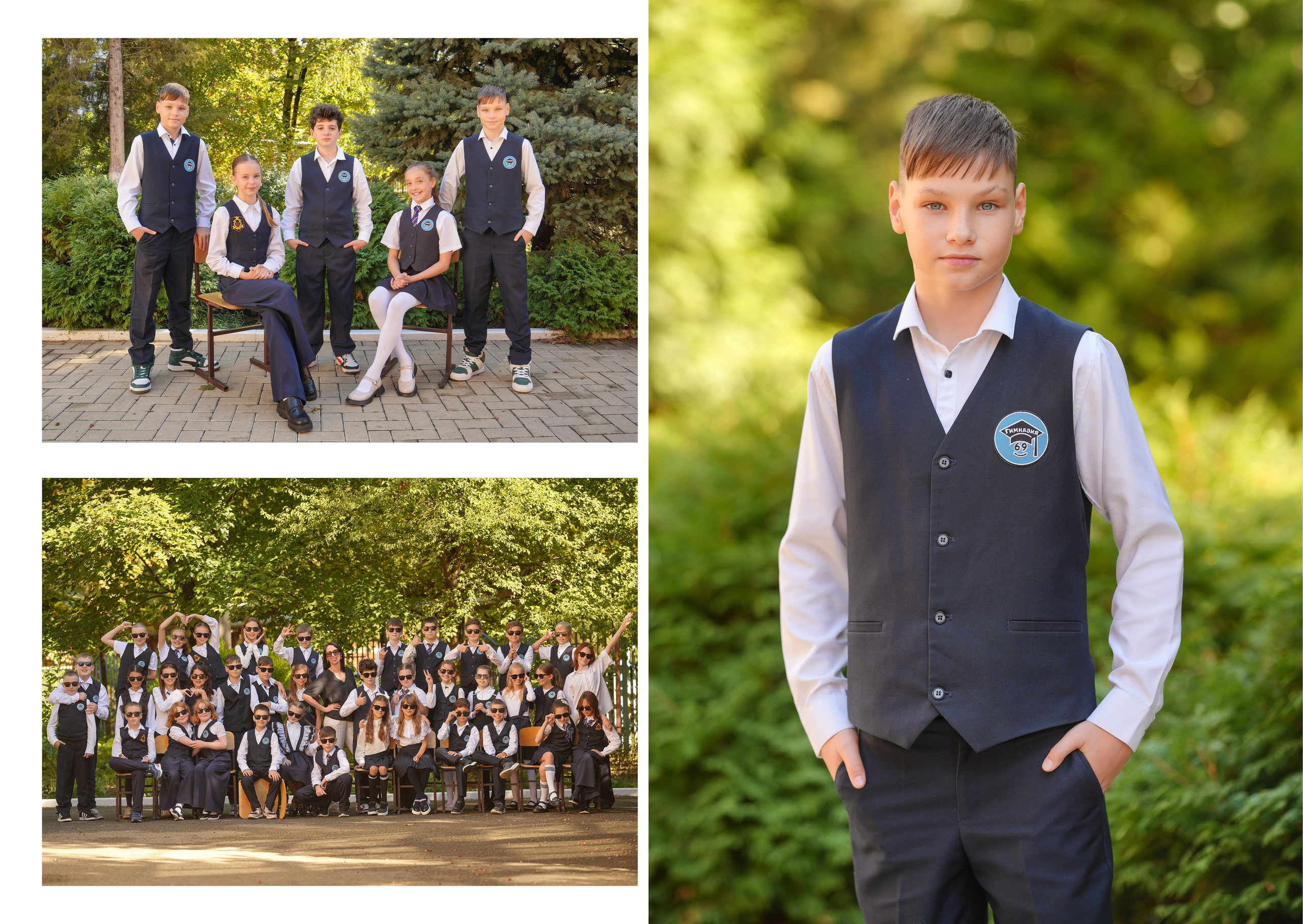 ГИМНАЗИЯ 69 4 Д. Красивый выпускной альбом в Краснодаре