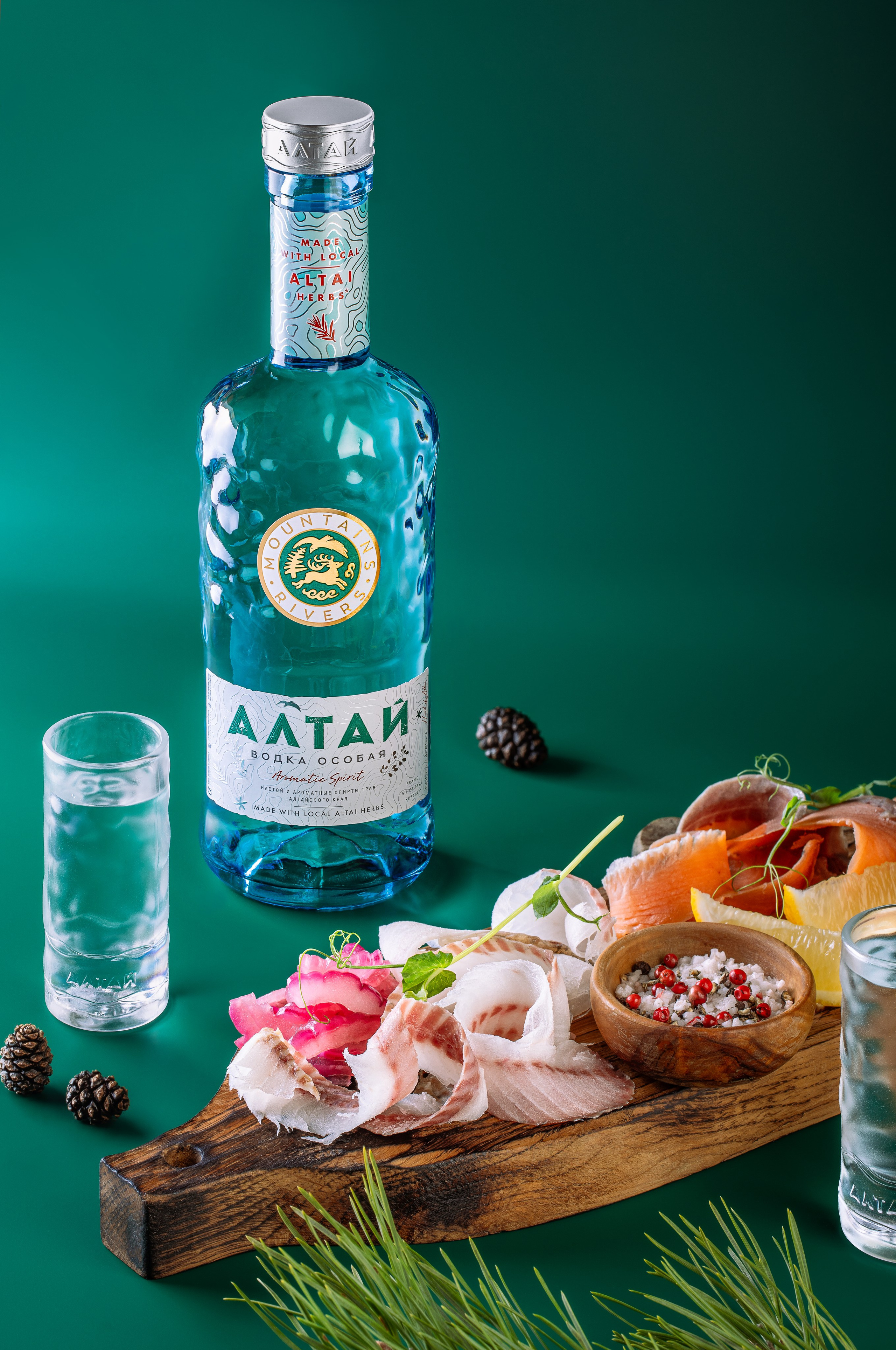 ТМ «Алтай» Татспиртпром. Юлия Космо — фуд-фотограф, предметный стилист, Москва