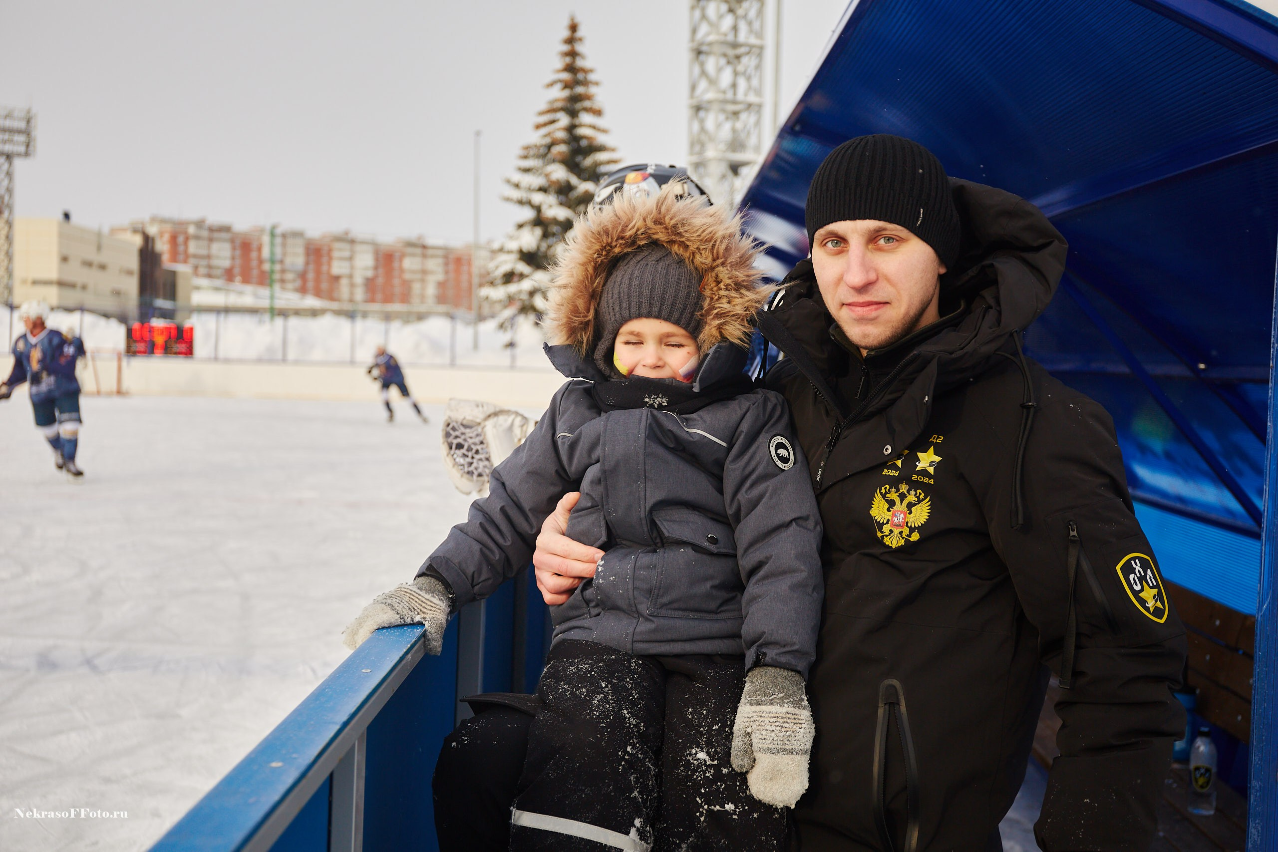 Турнир по хоккею «Русская классика» в рамках Офицерской хоккейной лиги. Спортивный фотограф Некрасов Денис