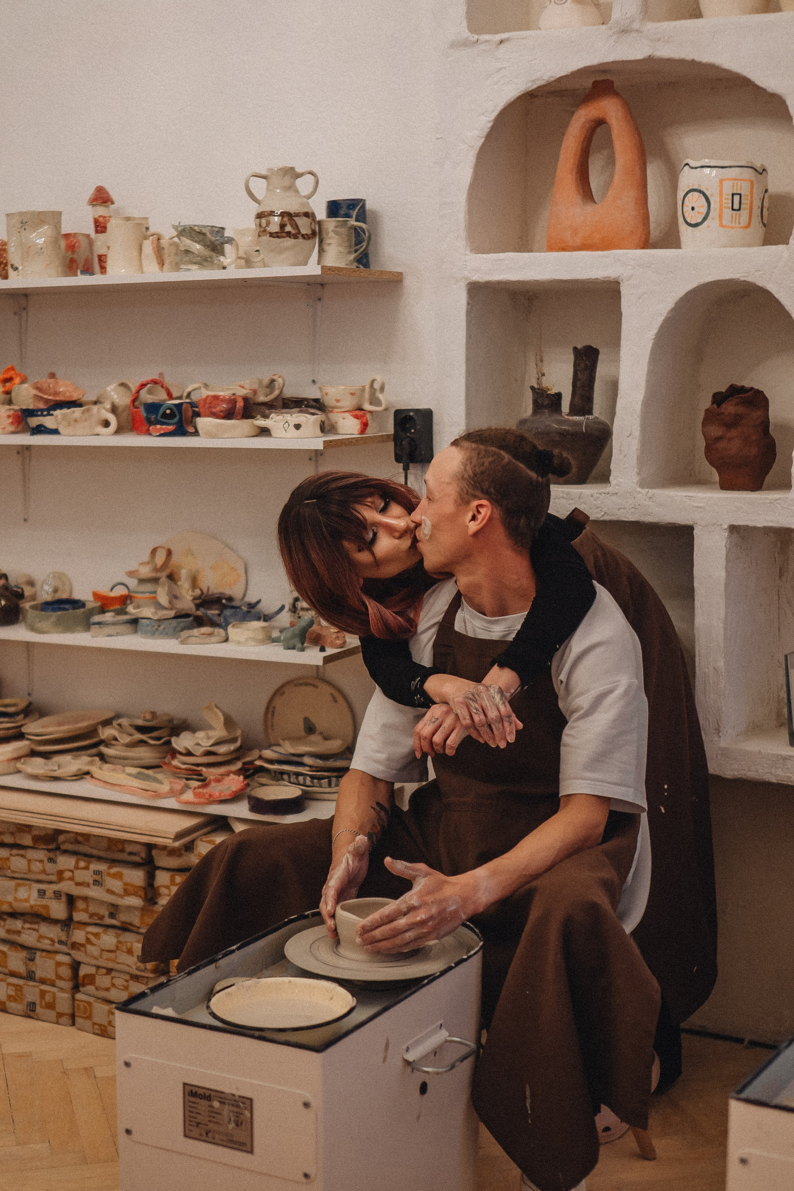 СВИДАНИЕ В ГОНЧАРНОЙ МАСТЕРСКОЙ. Профессиональный фотограф, Санкт-Петербург — Виктория Богомолова