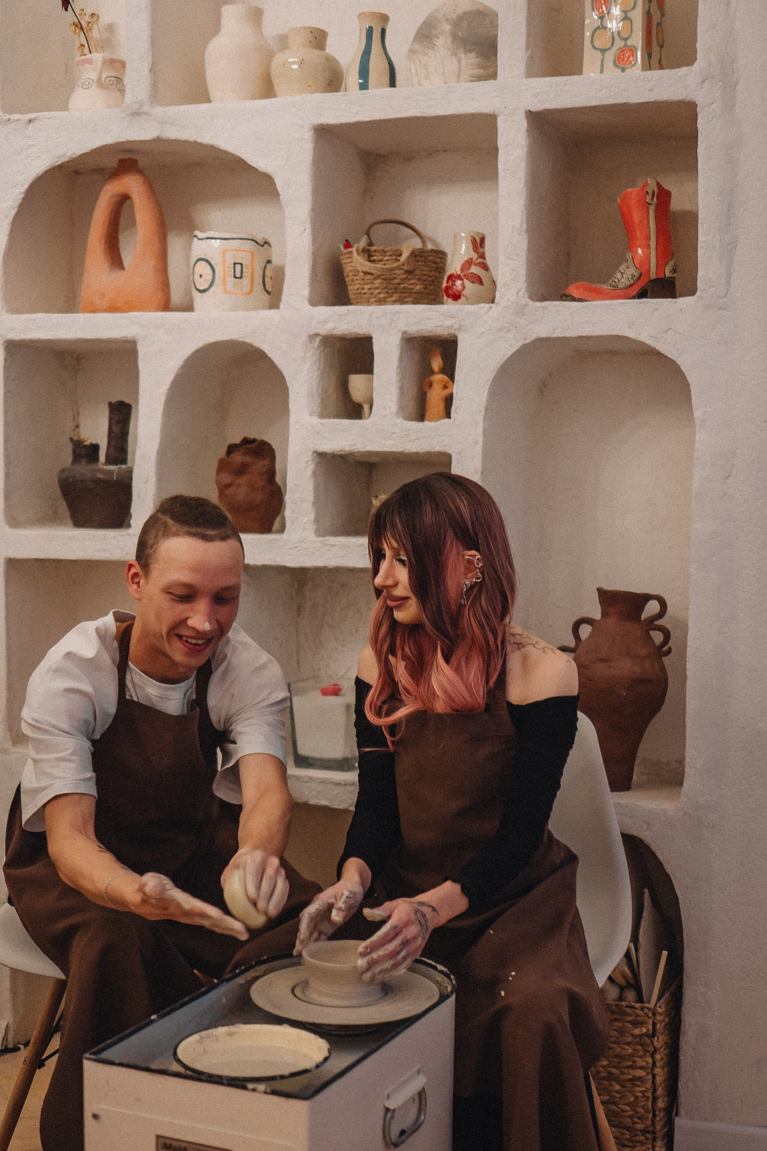 СВИДАНИЕ В ГОНЧАРНОЙ МАСТЕРСКОЙ. Профессиональный фотограф, Санкт-Петербург — Виктория Богомолова