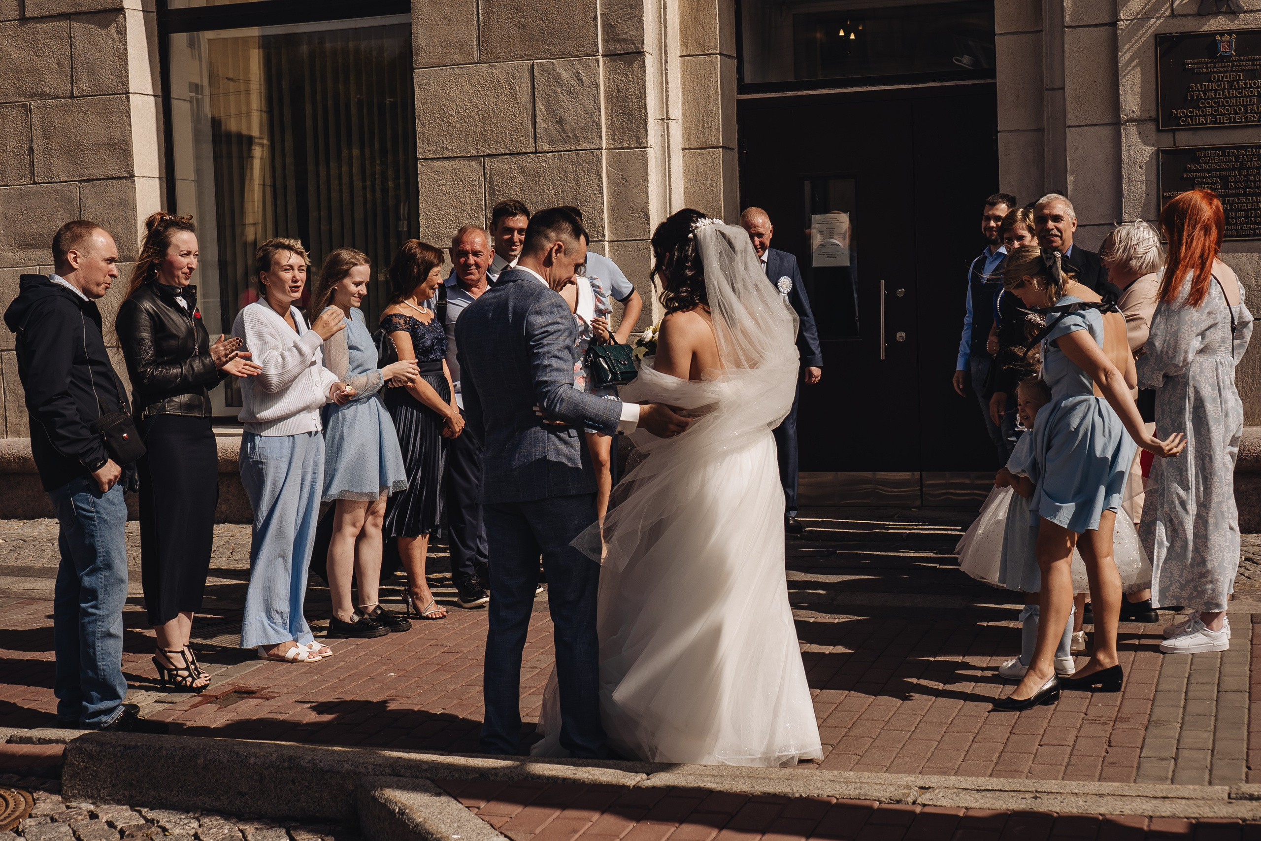 СВАДЕБНАЯ СЬЕМКА В ЗАГСЕ НА МОСКОВСКОМ ПРОСПЕКТЕ. Профессиональный фотограф, Санкт-Петербург — Виктория Богомолова