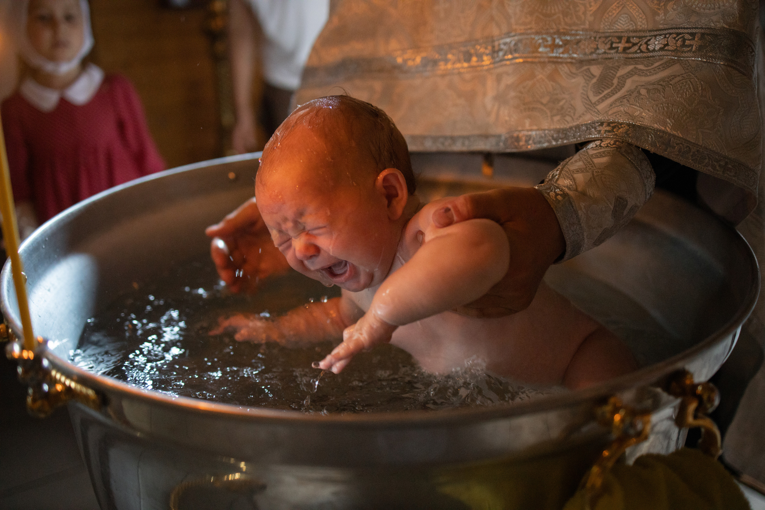Таинство крещения. Портретный и семейный фотограф в Москве Стаховская Елена