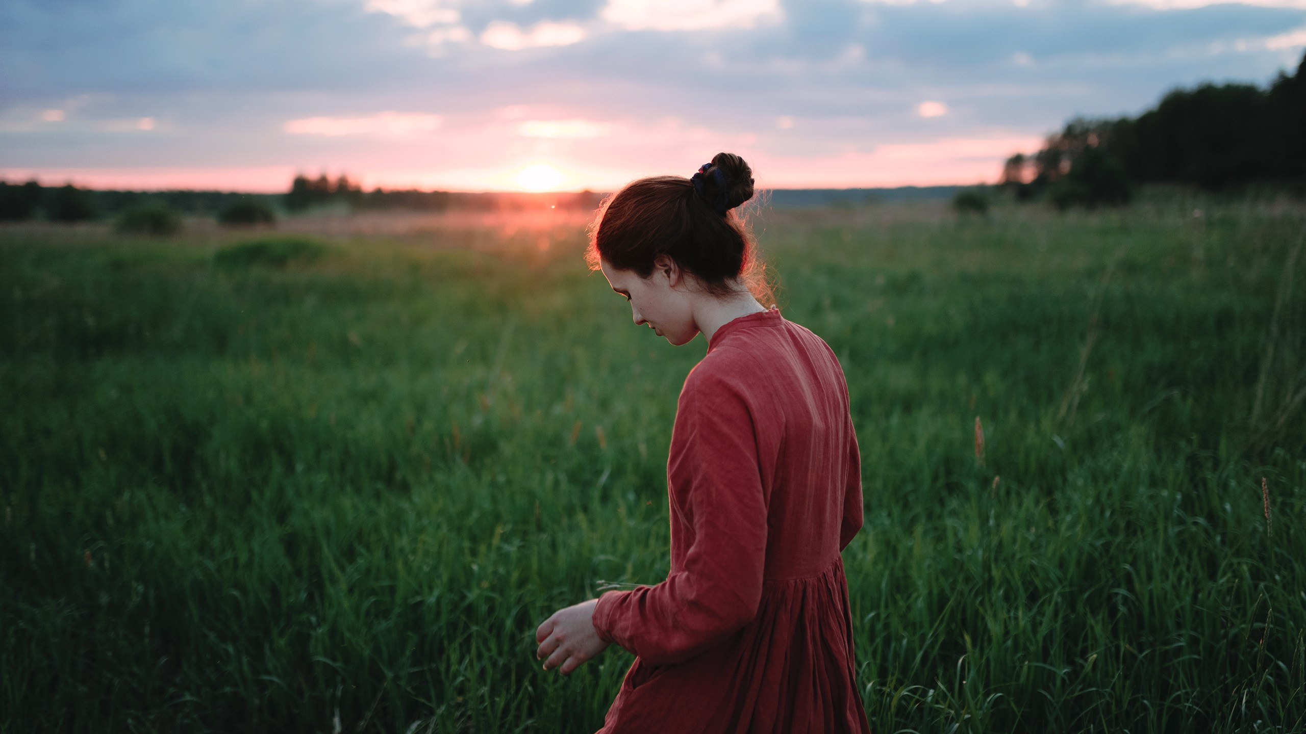 Алый закат. Komonev