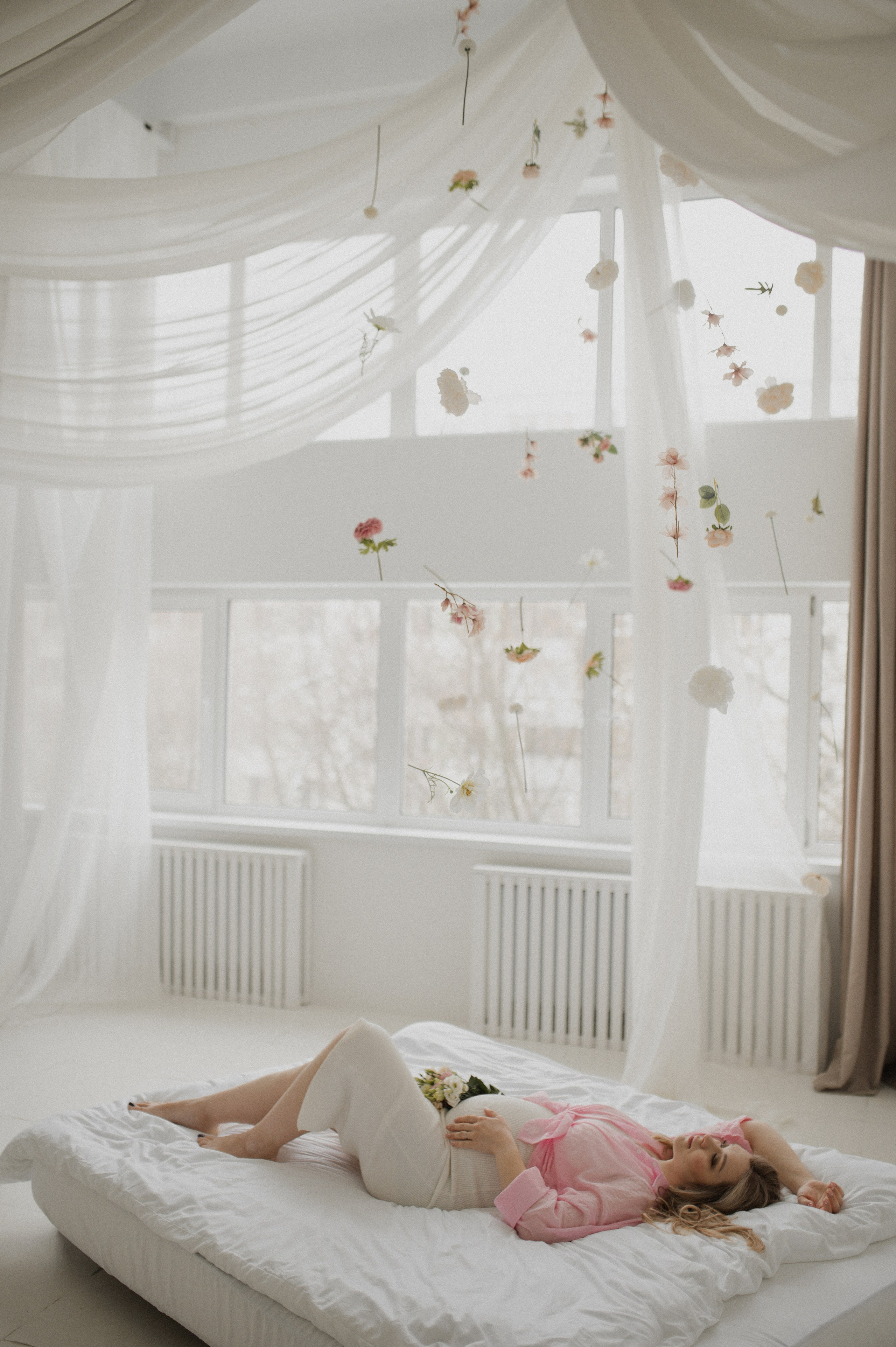 Оля в ожидании малыша. Семейная фотосессия Бутово Москва фотограф Алина Морщагина