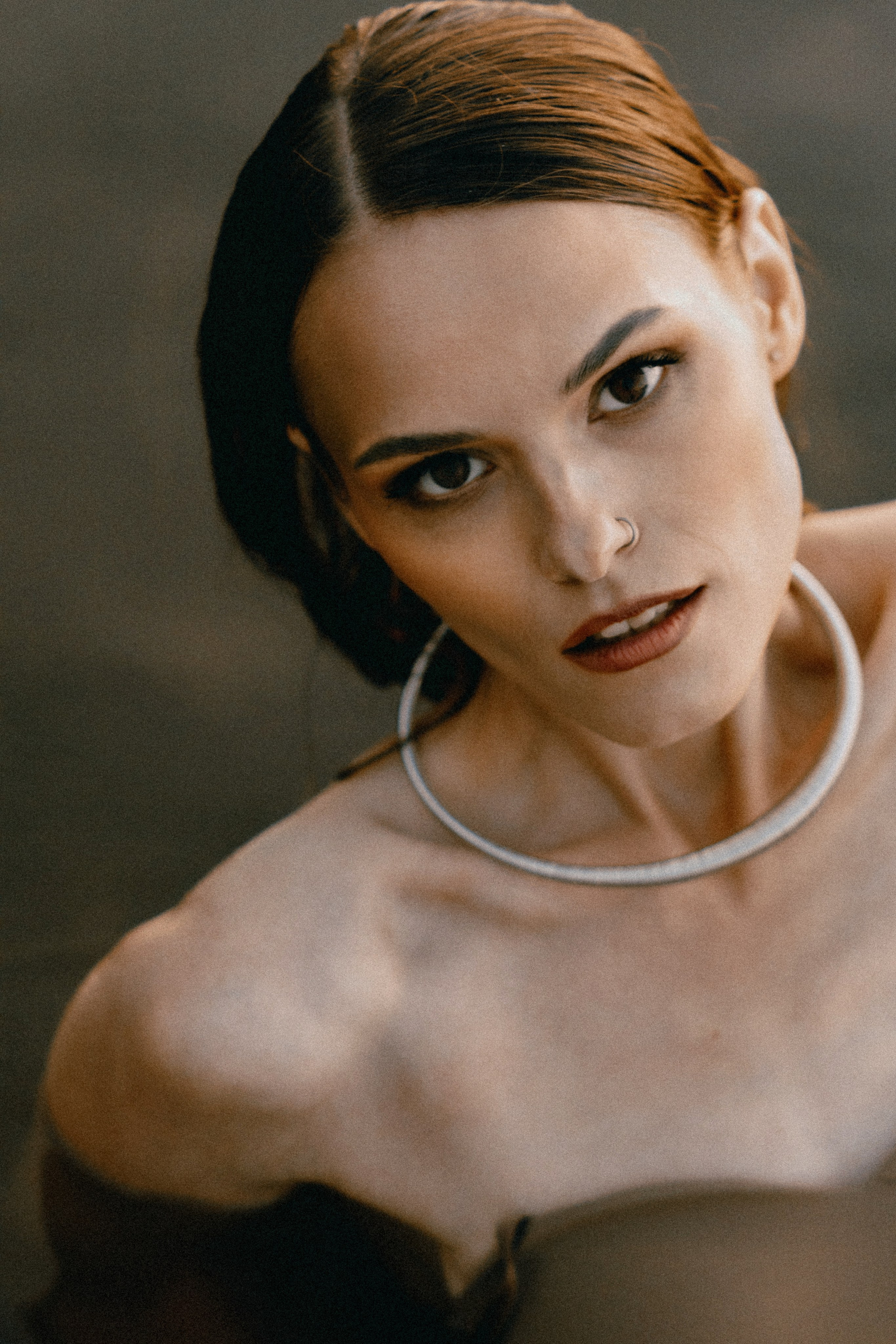 девушка в реке