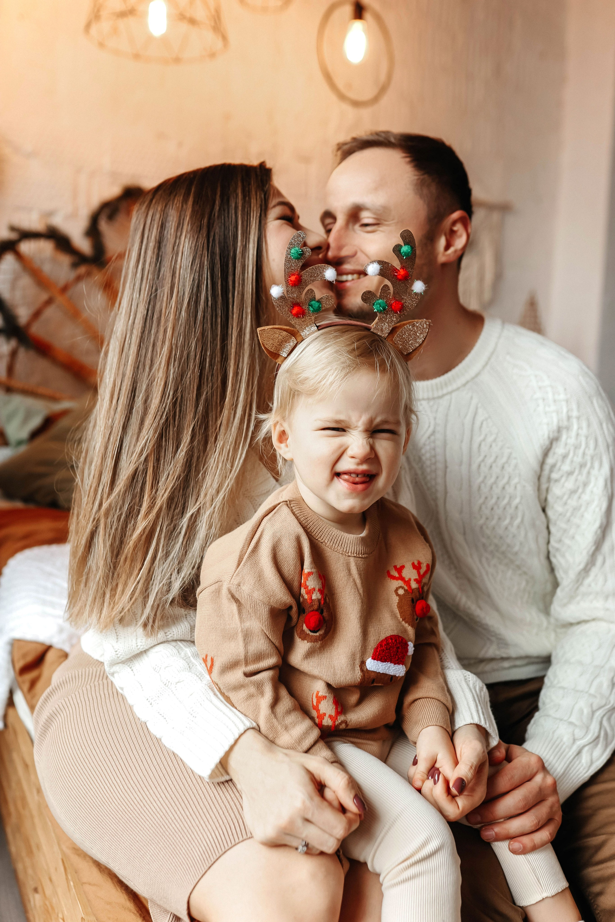 Новогодняя семейная фотосессия с детьми. Свадебный и семейный фотограф в Москве