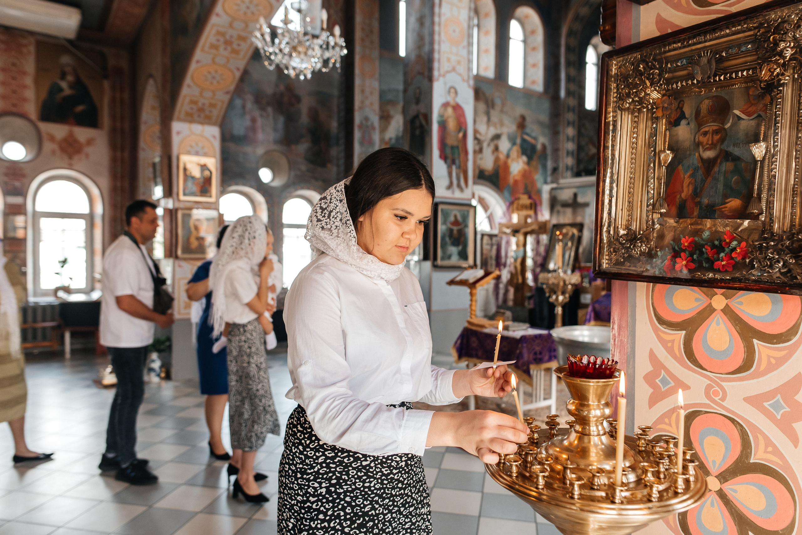 Крещение Матвея. Детский и семейный фотограф выпускной альбом Приморско-Ахтарск