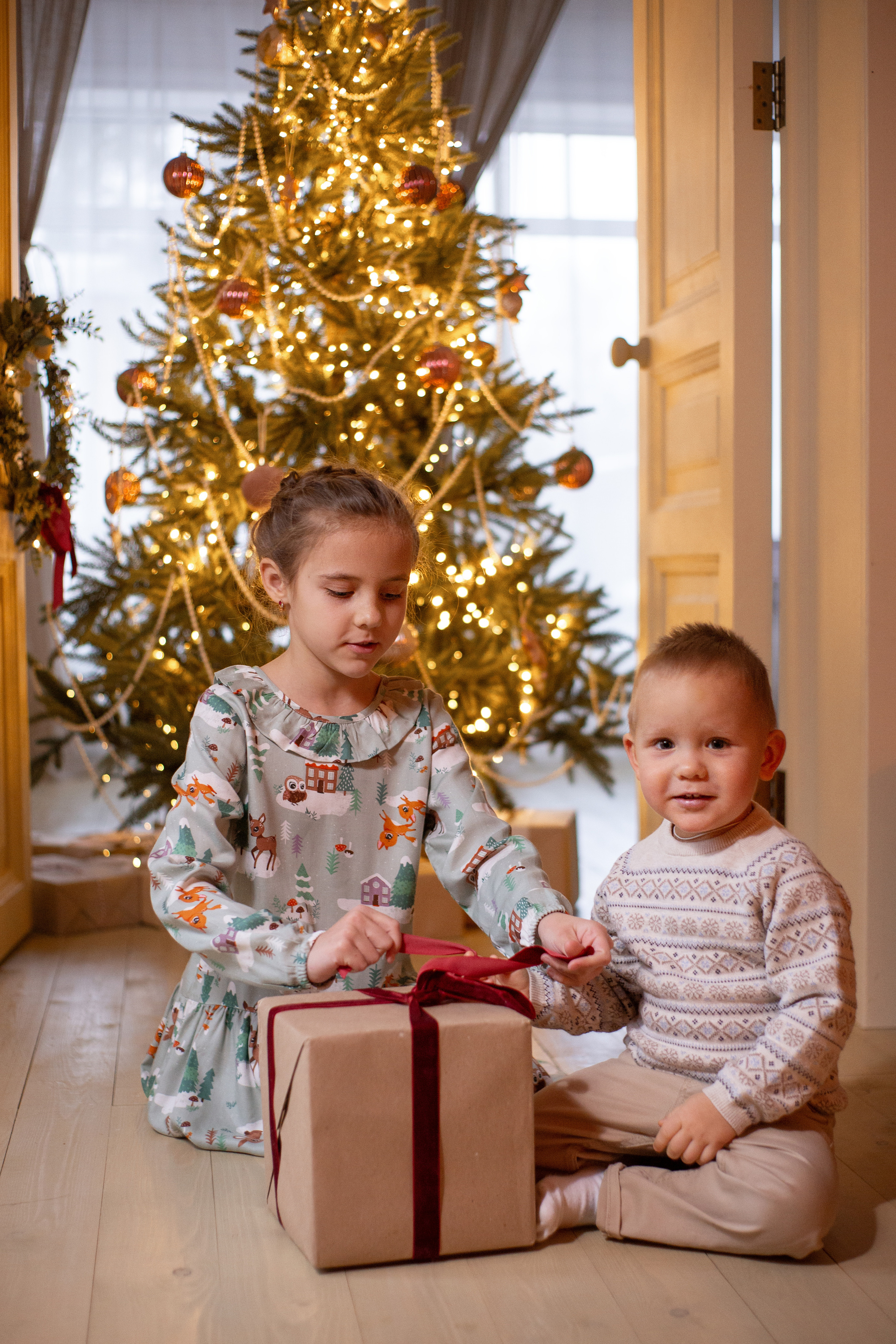 Оксана и семья