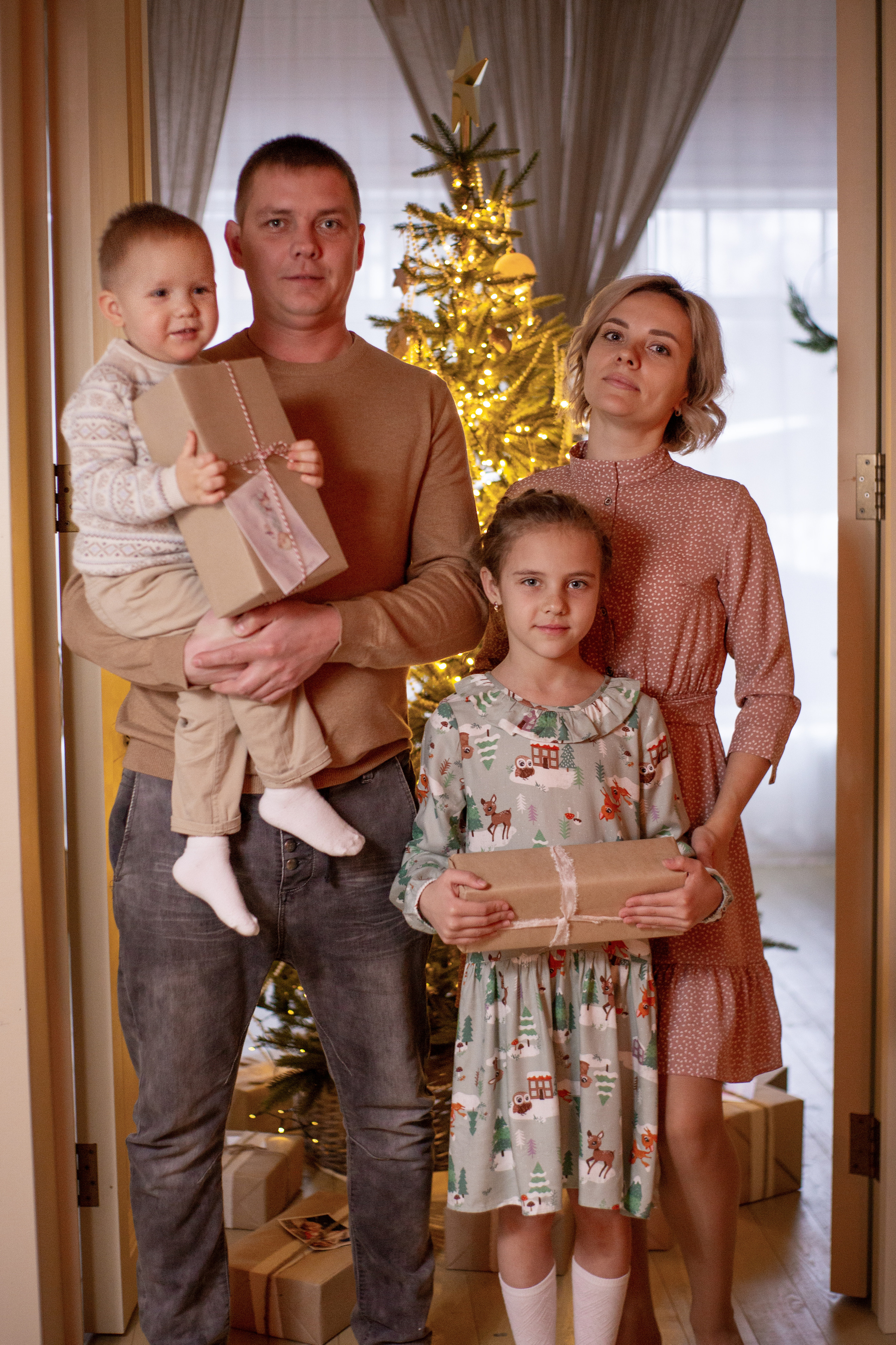 Оксана и семья. Семейный и детский фотограф в Москве Шарапова Ирина