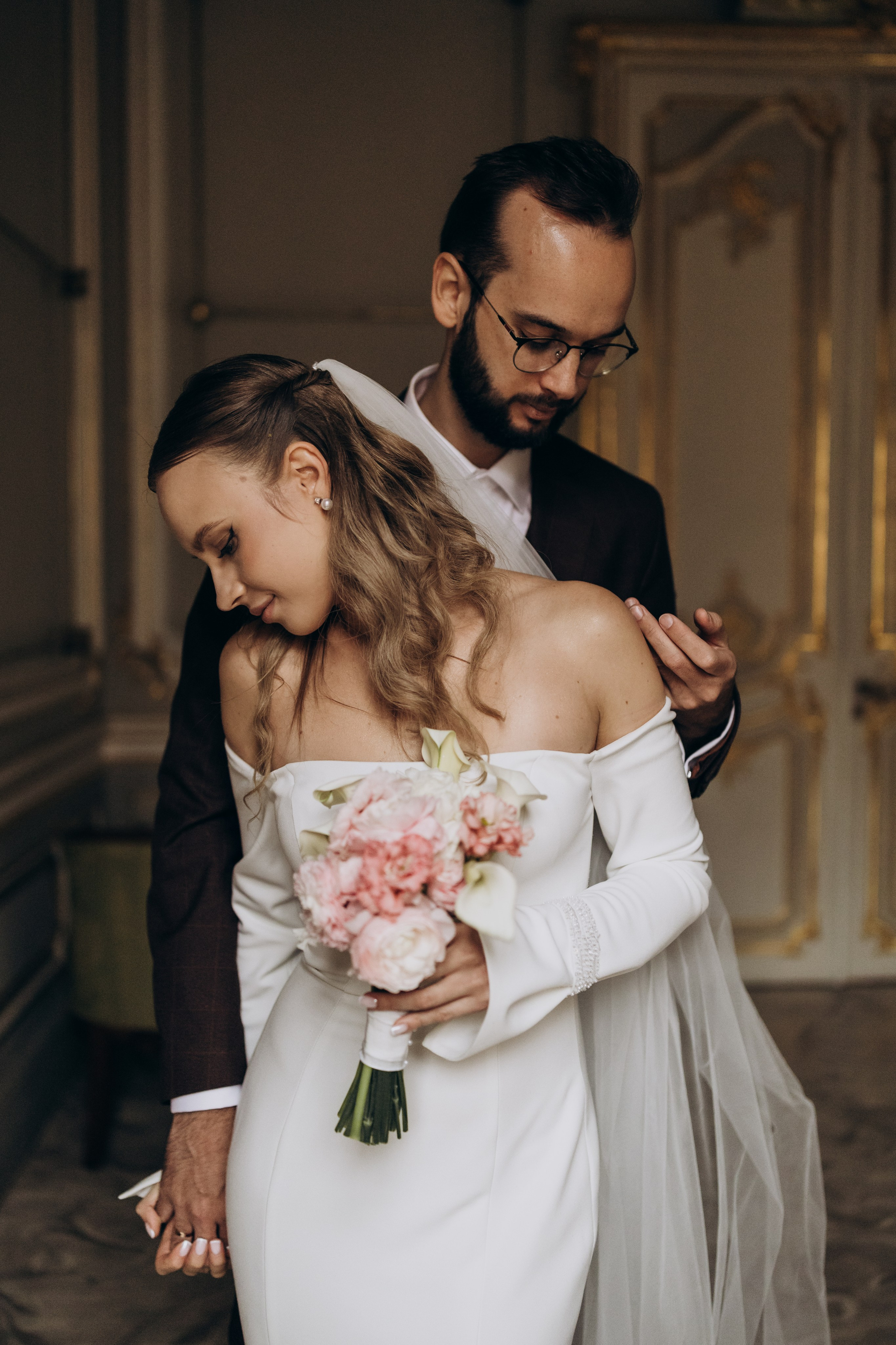 Юра и Полина | 2-й дворец и Половцова. Свадебный и love story фотограф в Санкт-Петербурге