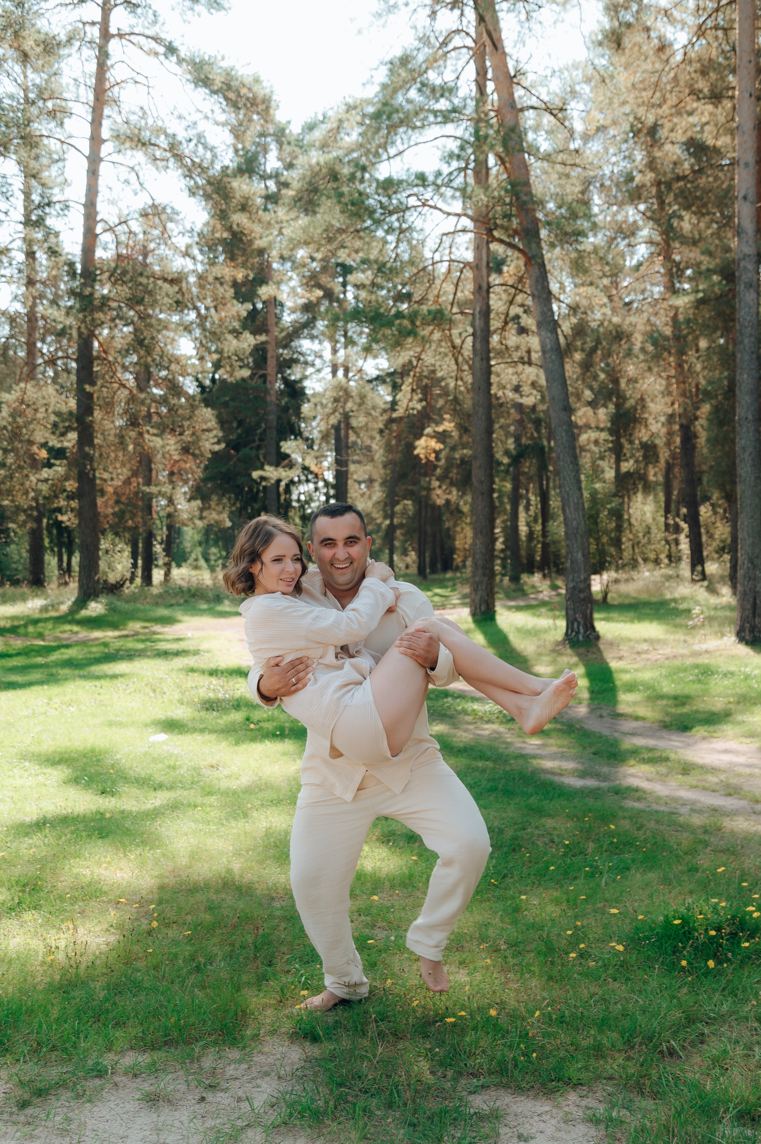 Любовная любовь в лесах Юганца. Детский и семейный фотограф Катерина Мишина