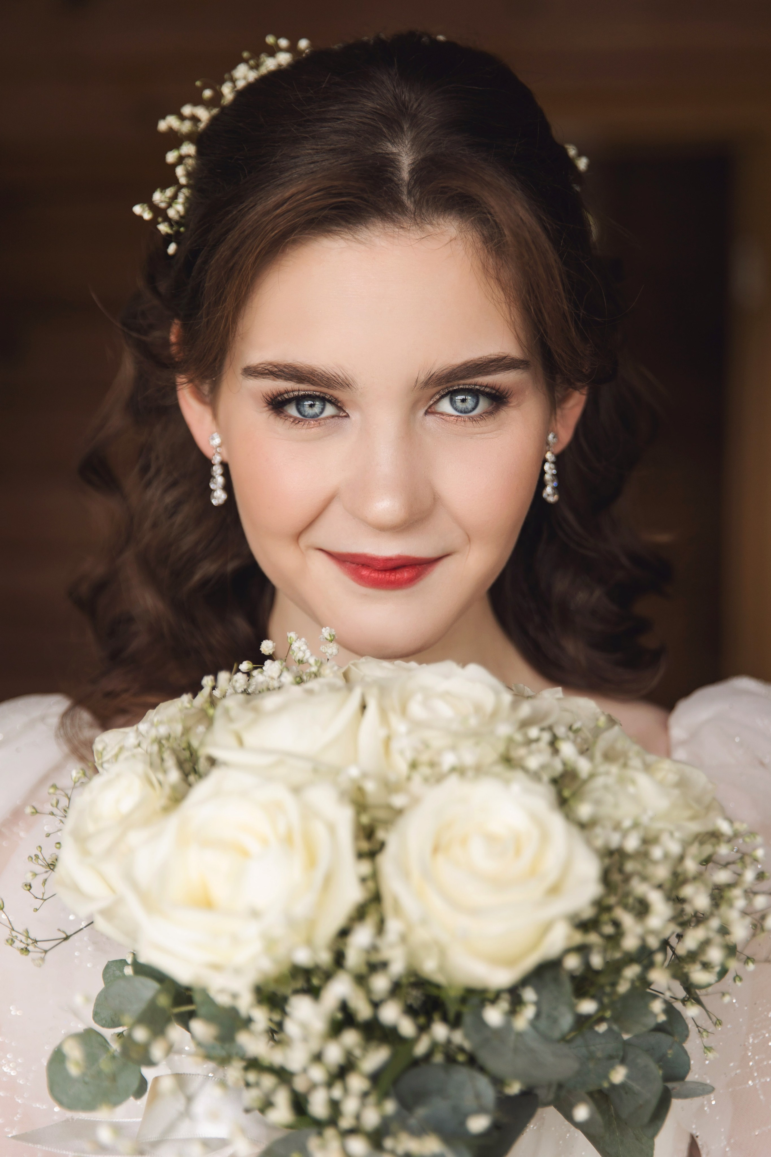 Макияж и прическа для невесты