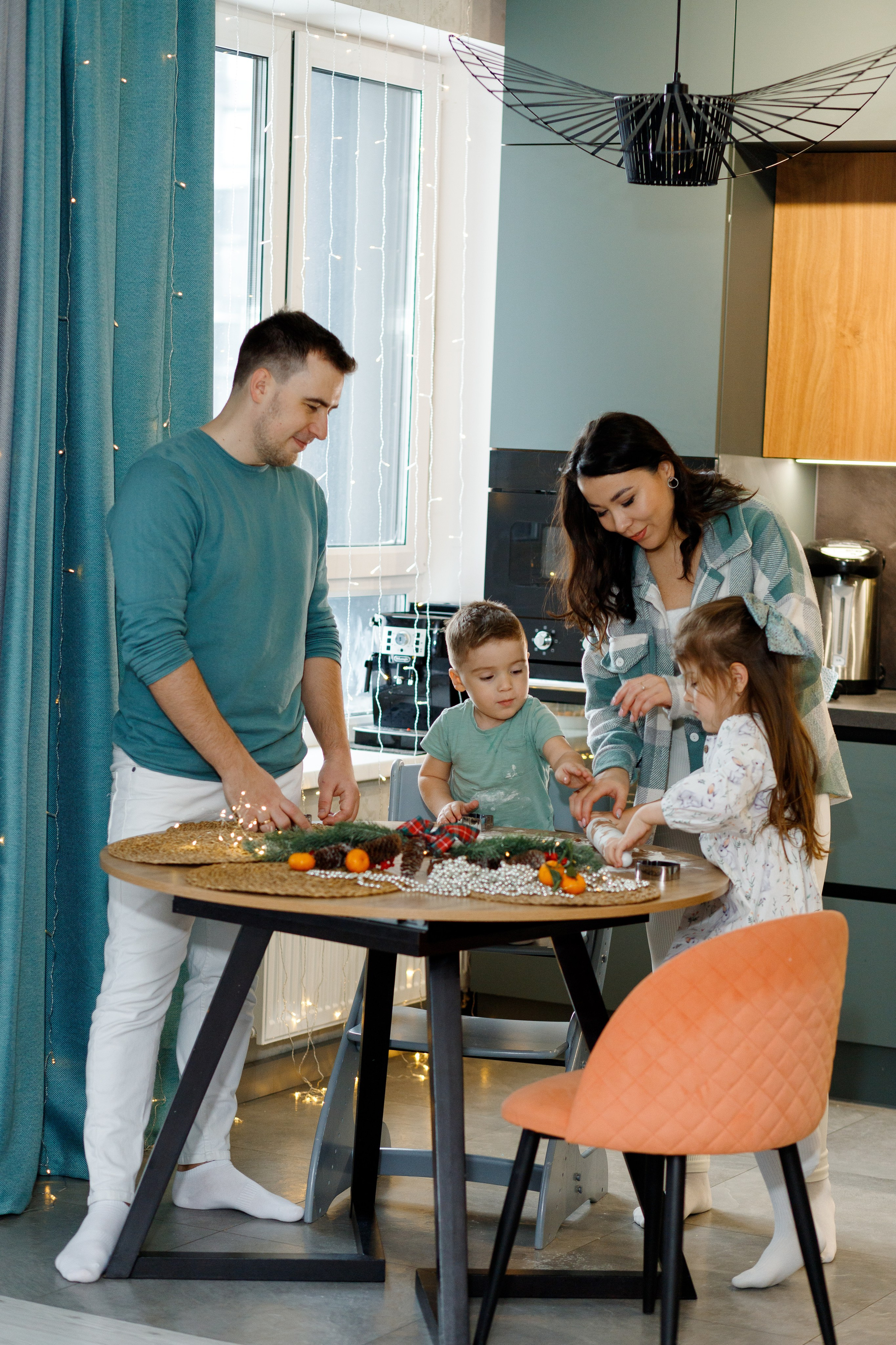 Предновогодняя домашняя фотосессия. Фотограф Александра Сыщенко