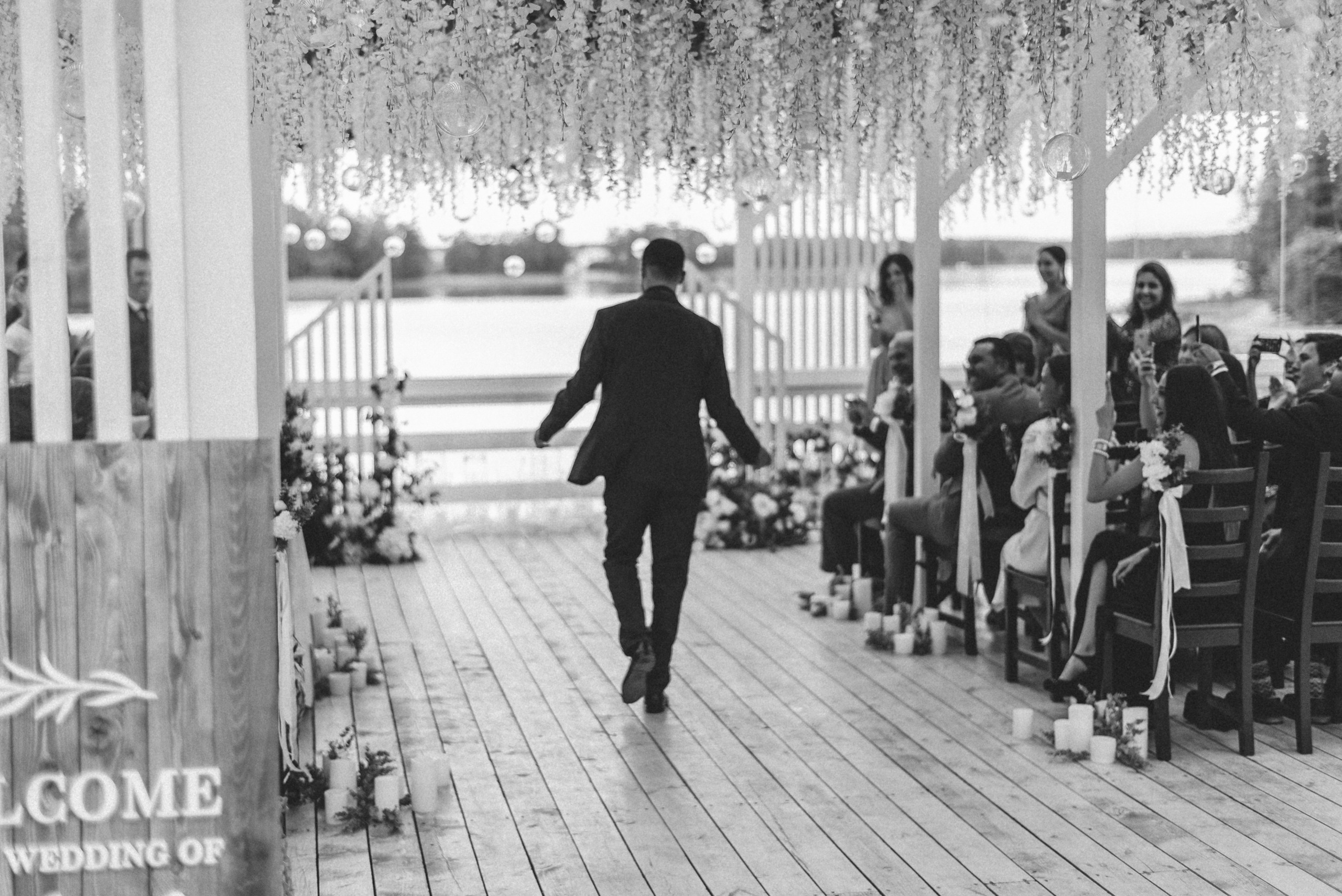 Свадьба на озере. Изящная фотография | Ксения Милушкина