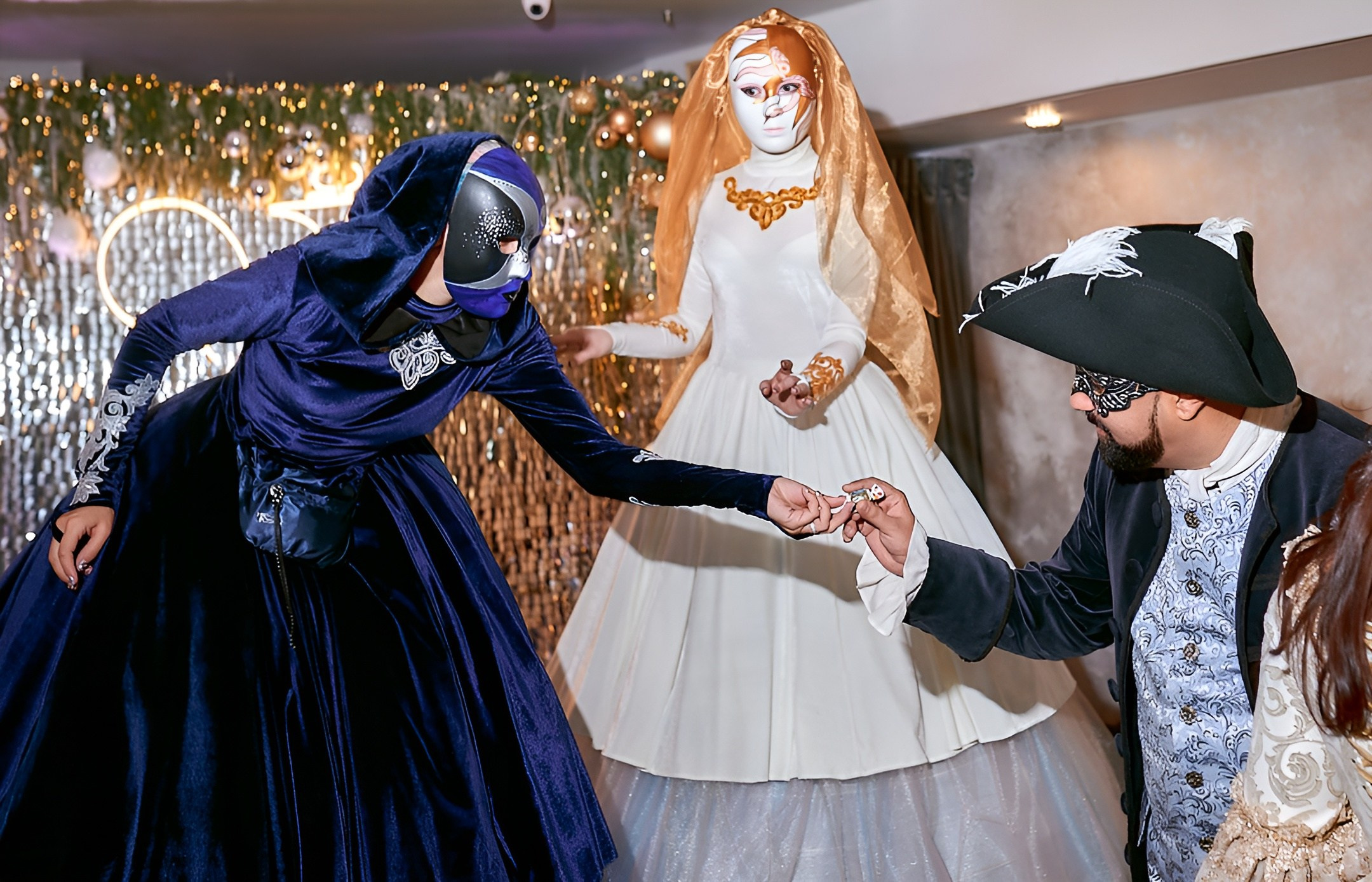 «Венецианский карнавал» | ресторан Vinity. Свадебный фотограф в Санкт-Петербурге Славин Денис