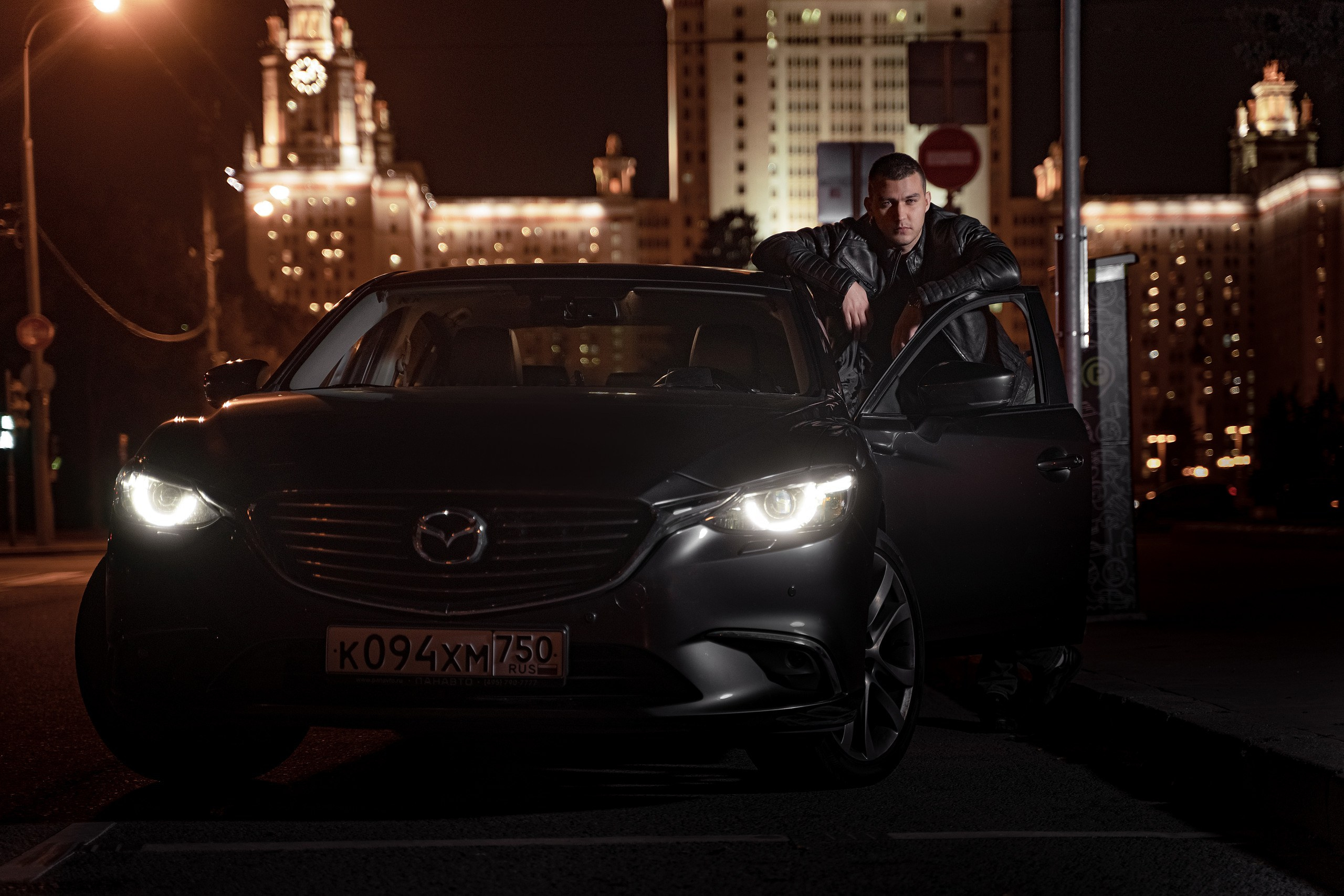 Фотосессия с машиной. Портретный фотограф в Москве Юлия Красовская