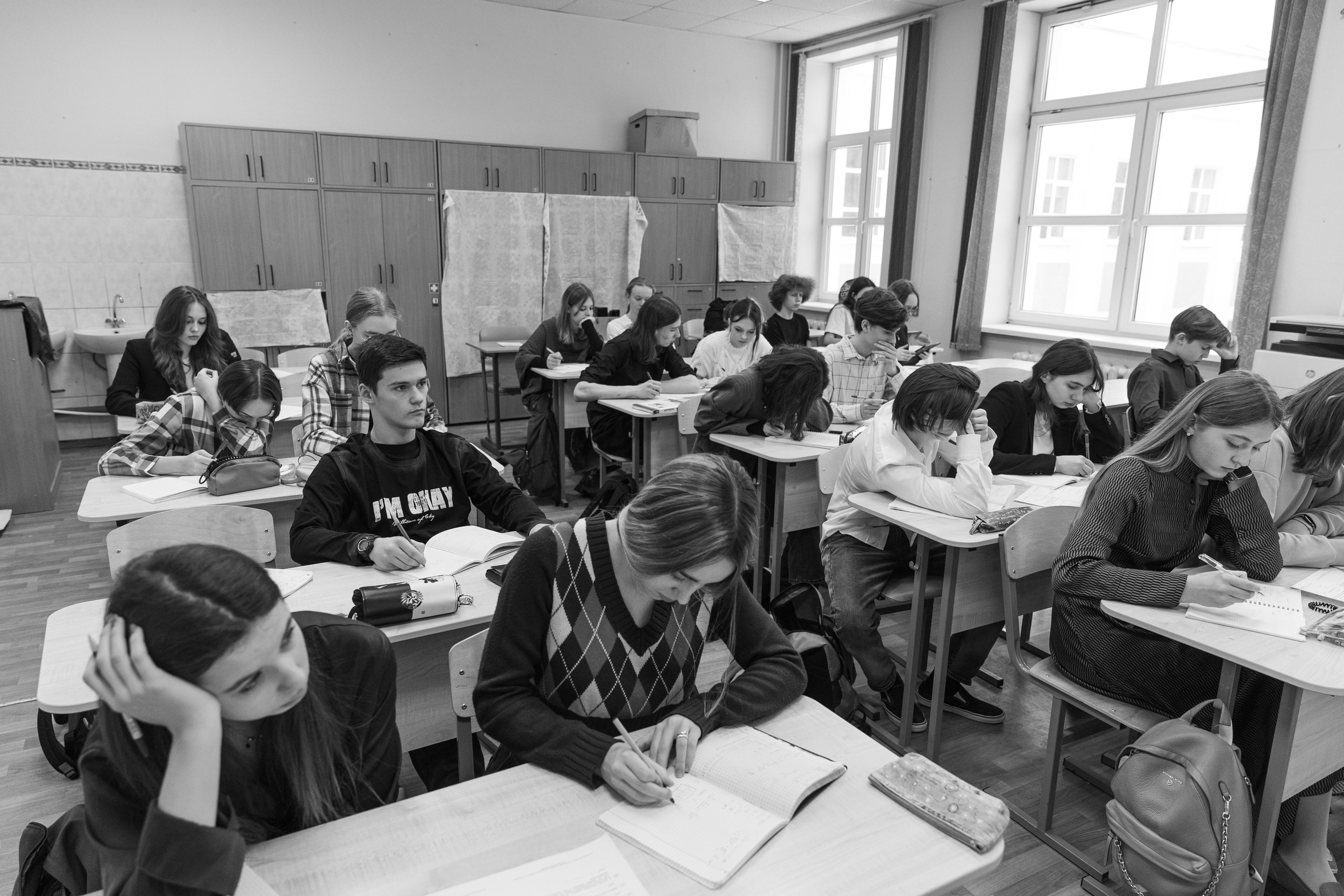 Репортаж с урока. Школьный фотограф в Москве Семенова Ирина