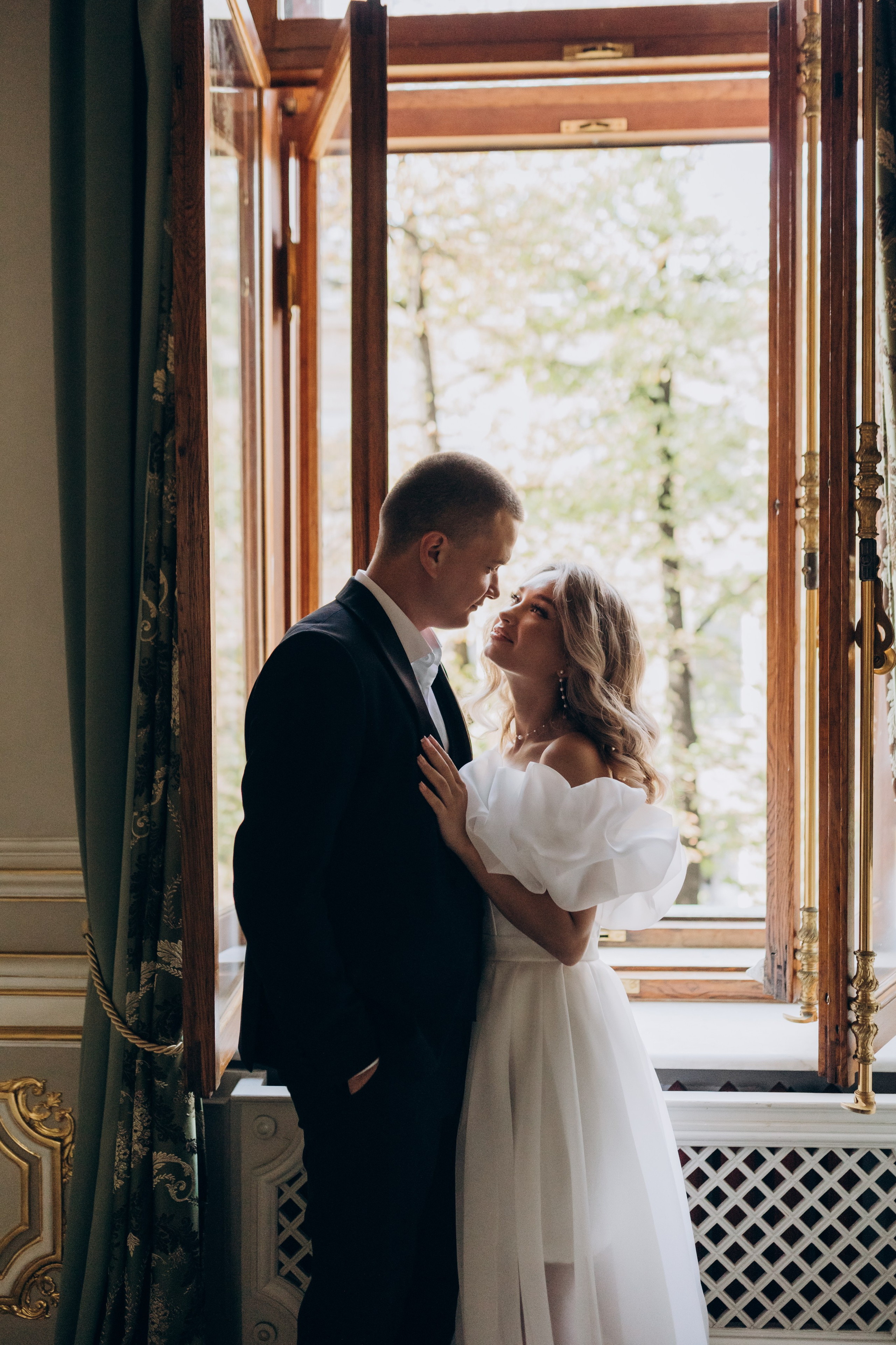 Дмитрий и Ангелина. Дом архитектора. Свадебный и love story фотограф в Санкт-Петербурге