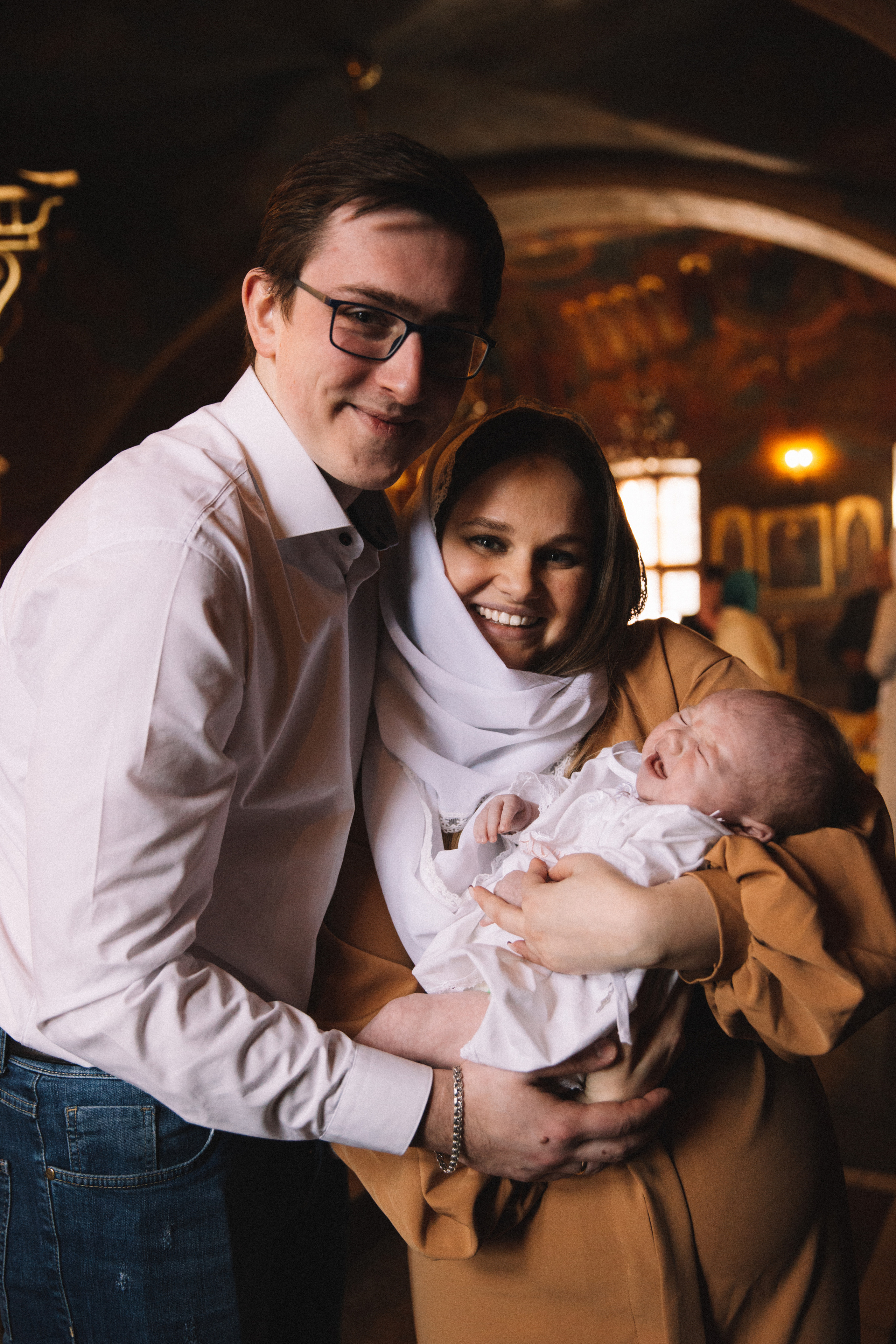 Анонс крещения Ксении в Церкви Воскресения Словущего. Свадебный фотограф Домодедово Москва Катерина Алехина