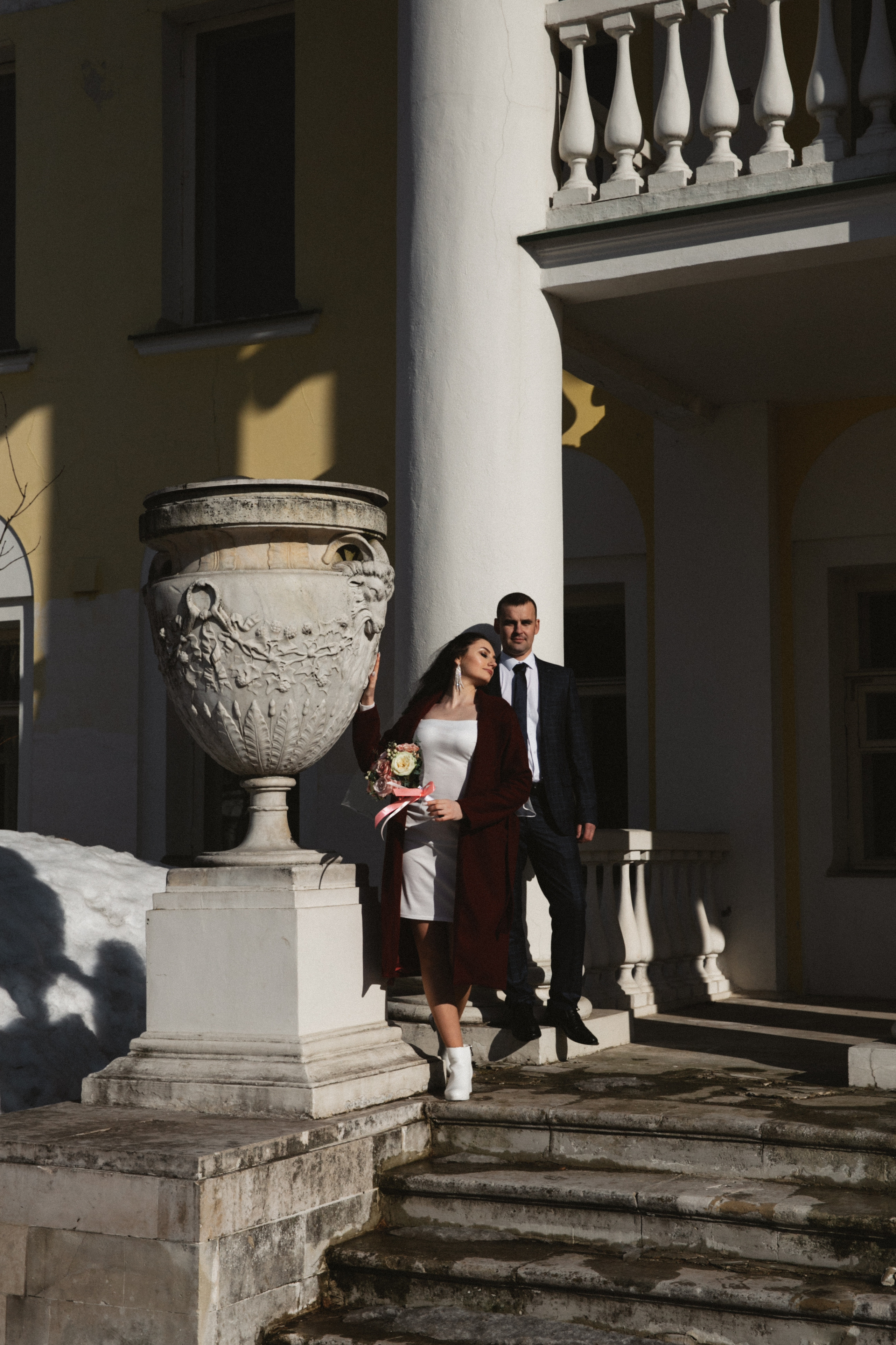 Анонс свадебных фотографий Жени и Насти в Усадьбе Горки Ленинские. Свадебный фотограф Домодедово Москва Катерина Алехина