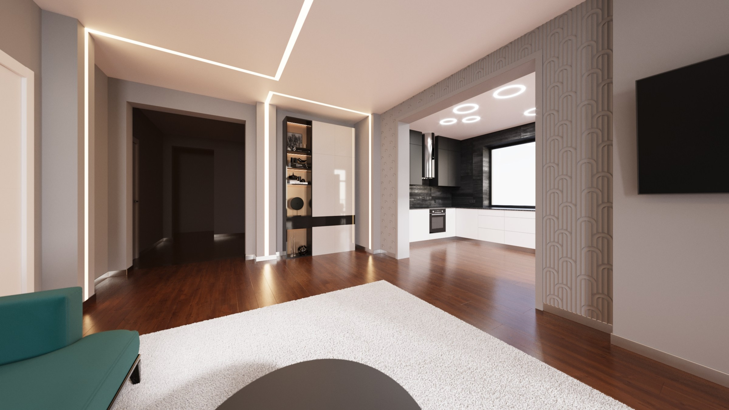 New old house. Interior designer Nataliia Iksanova