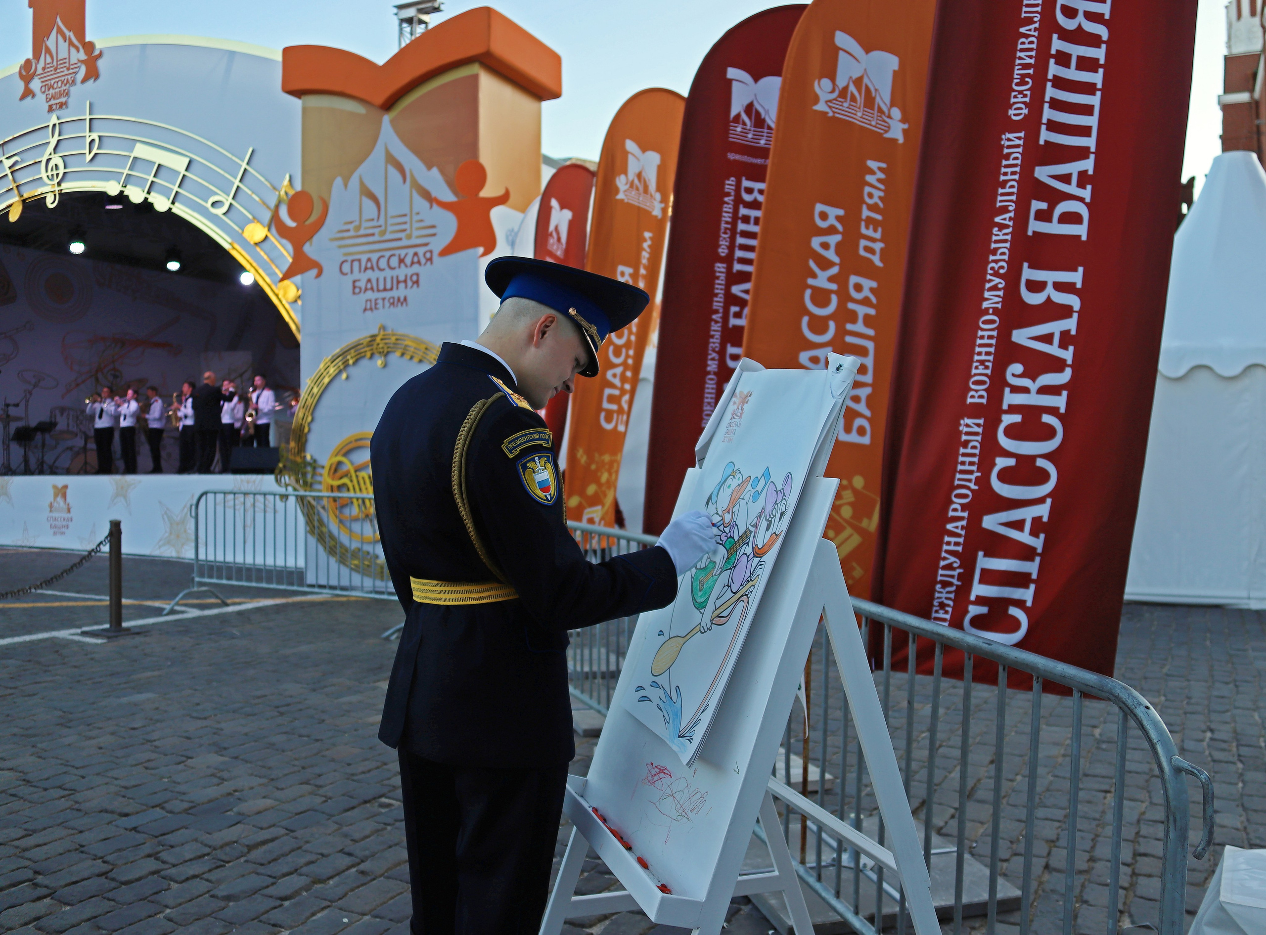 Военно-музыкальный фестиваль «Спасская башня». Фотограф в Москве | Синицына Тамара