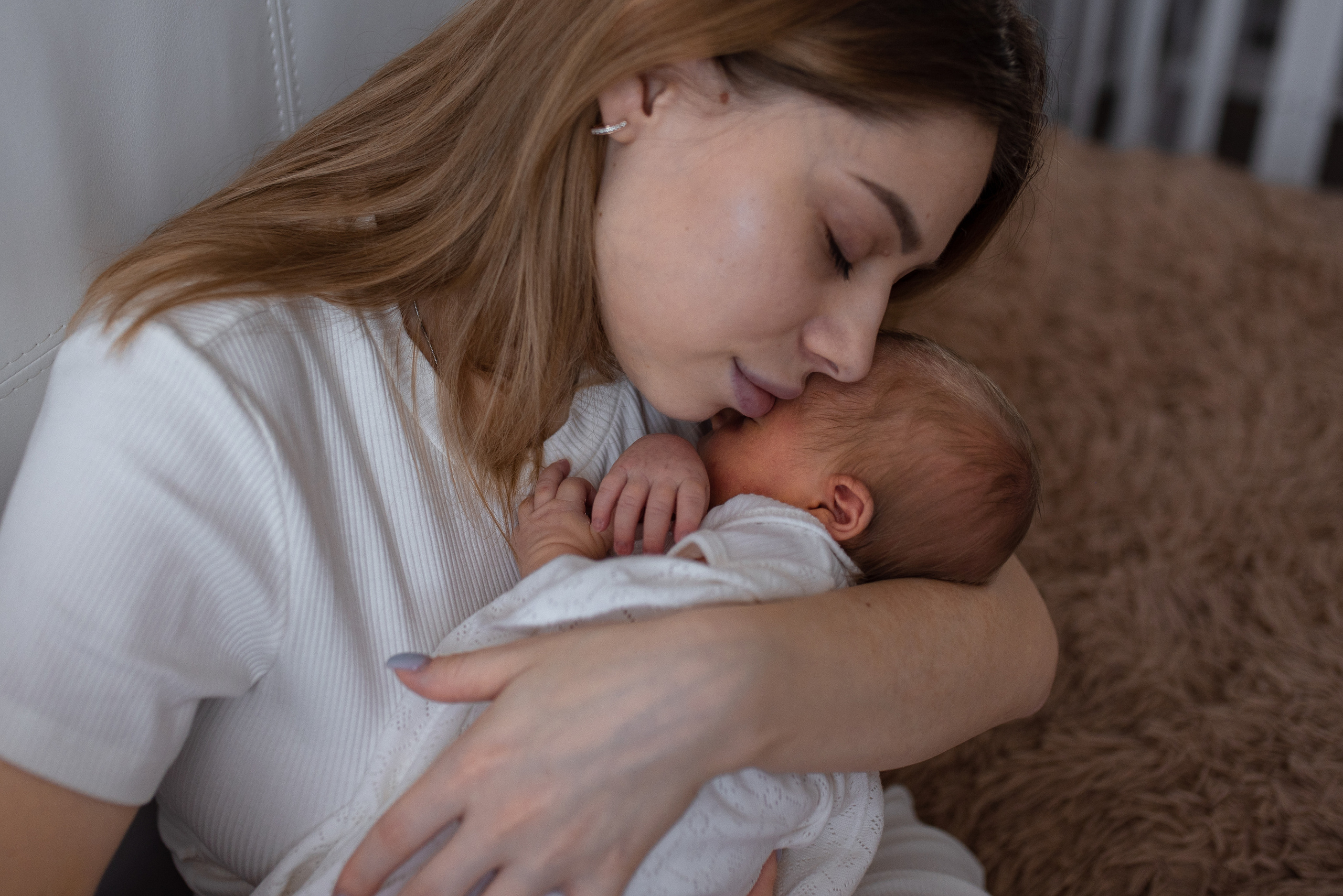 Домашняя съёмка новорожденного. Семейный фотограф в Ростове-на-Дону Мария Панарина