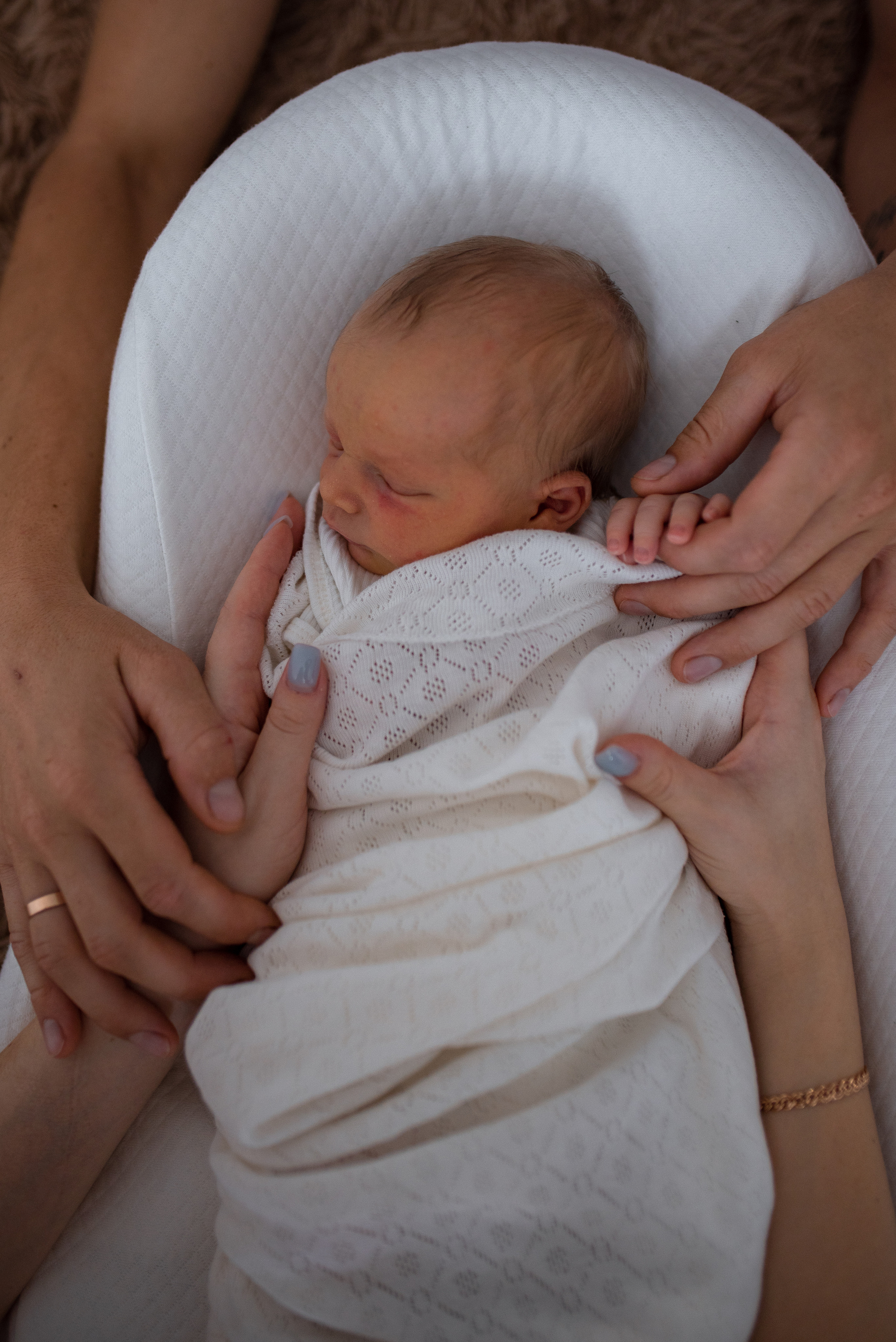 Домашняя съёмка новорожденного. Семейный фотограф в Ростове-на-Дону Мария Панарина