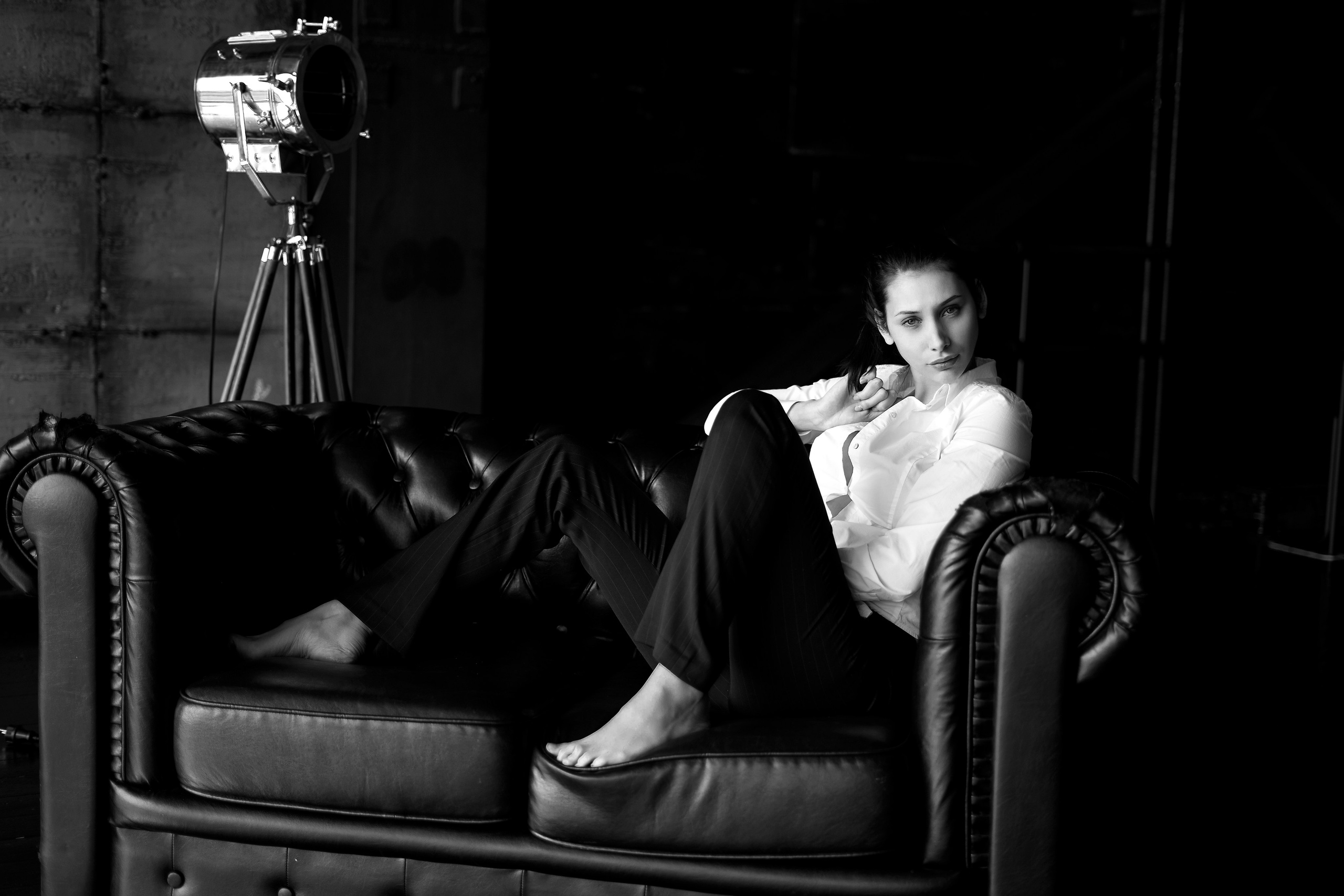 Фотосессия в ч/б