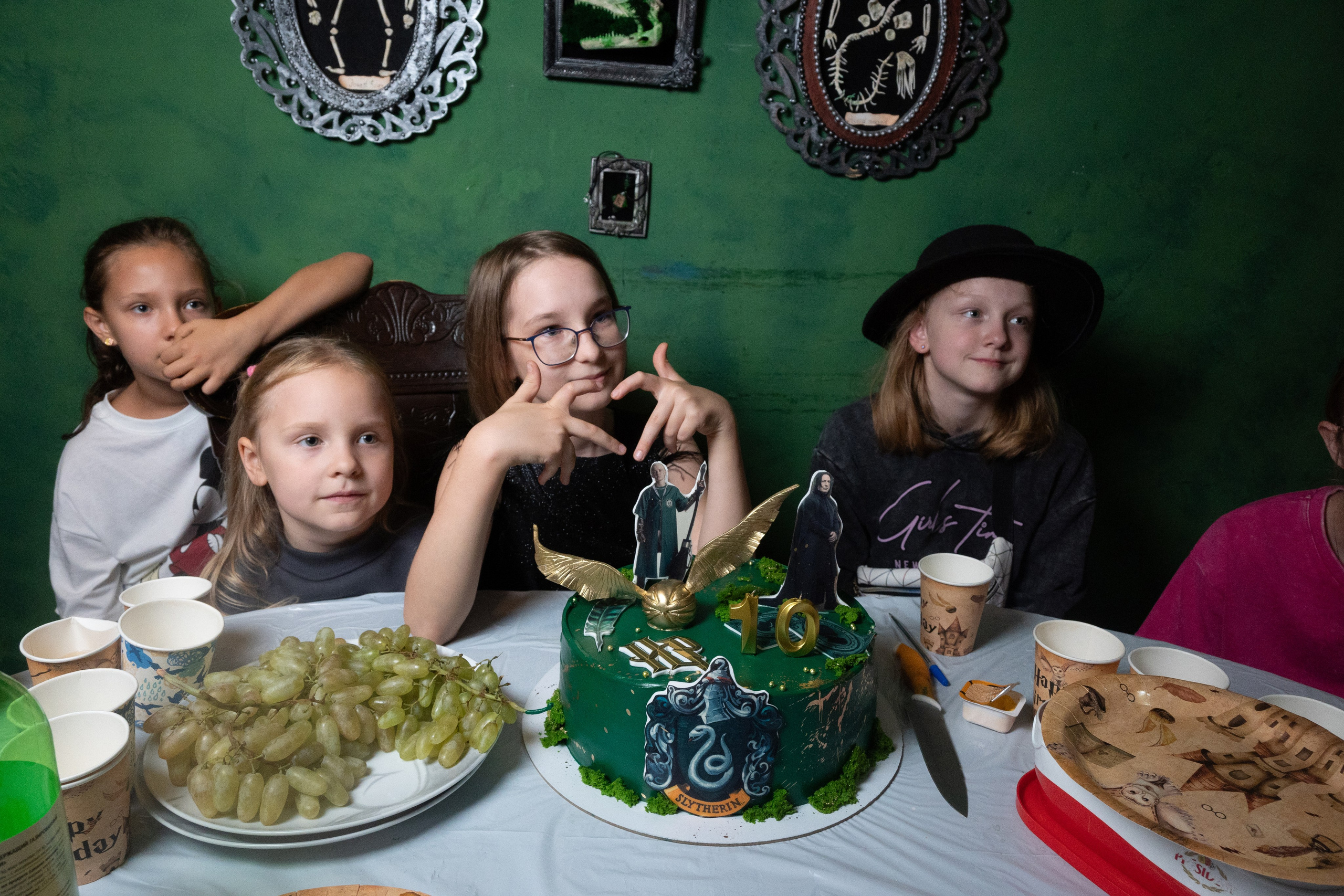 День рождения ребенка в «Подземелье Слизерин». Фотограф мероприятий в Москве